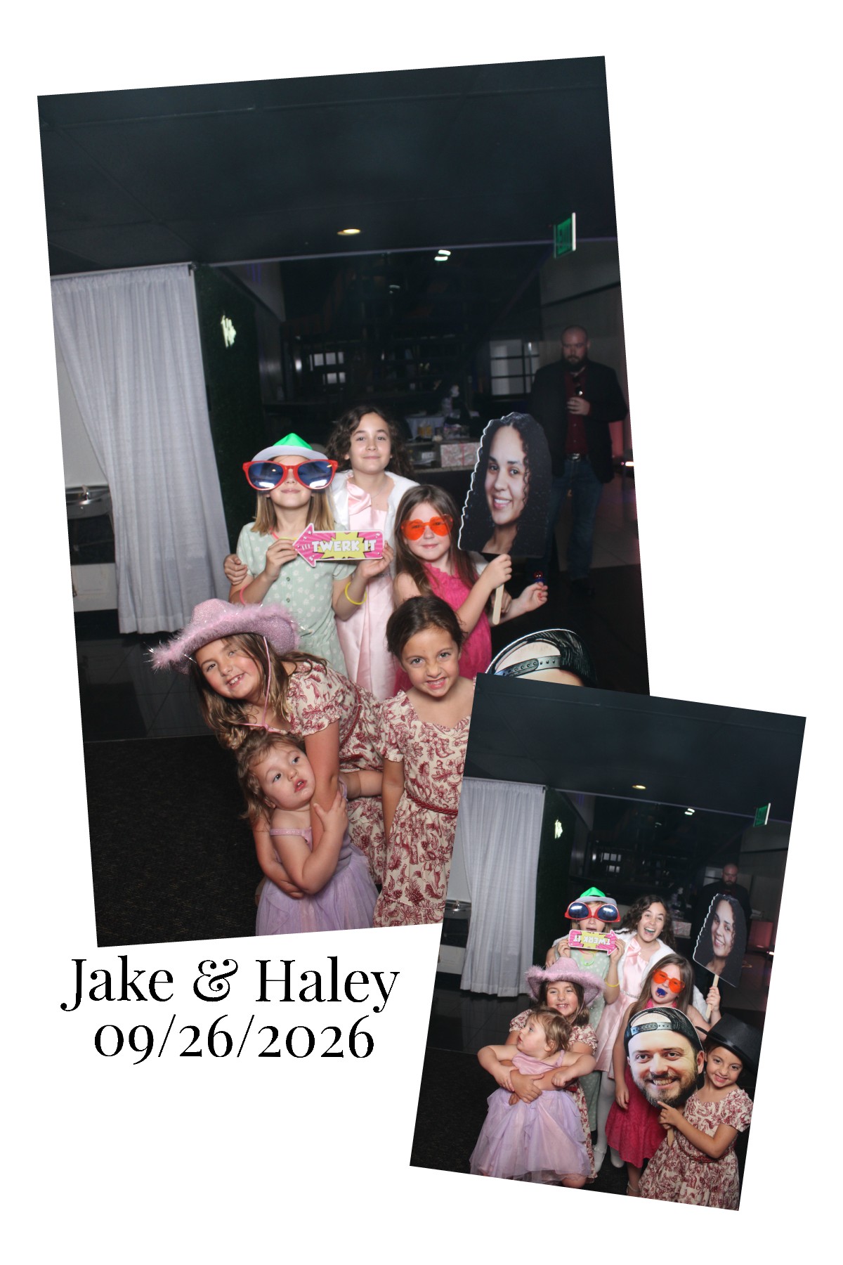 Haley & Jake | View more photos from the event at gallery.photoboothcincy.com/u/PhotoBoothCincy/Haley-Jake-0