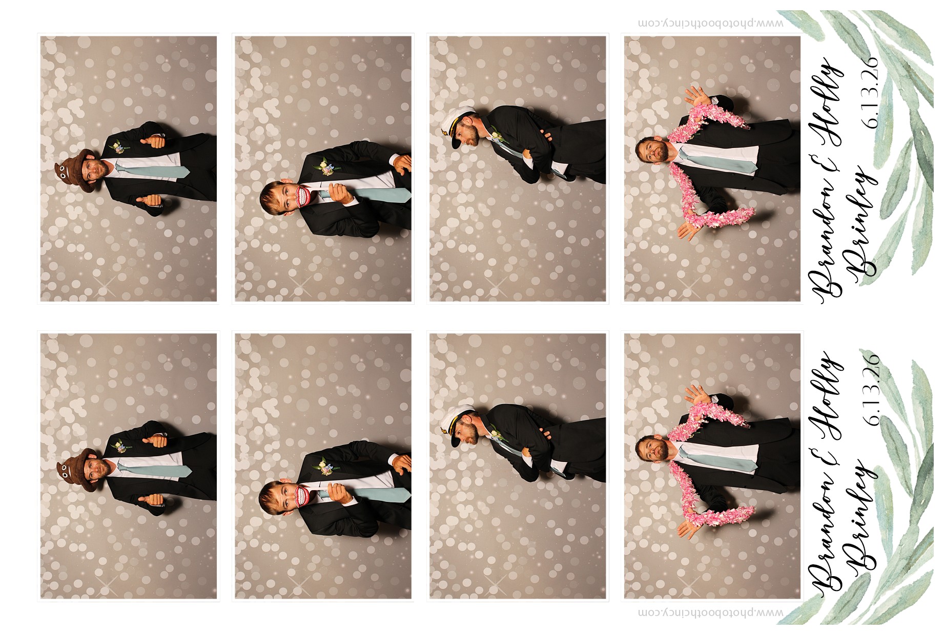 Holly & Brandon | View more photos from the event at gallery.photoboothcincy.com/u/PhotoBoothCincy/Holly-Brandon