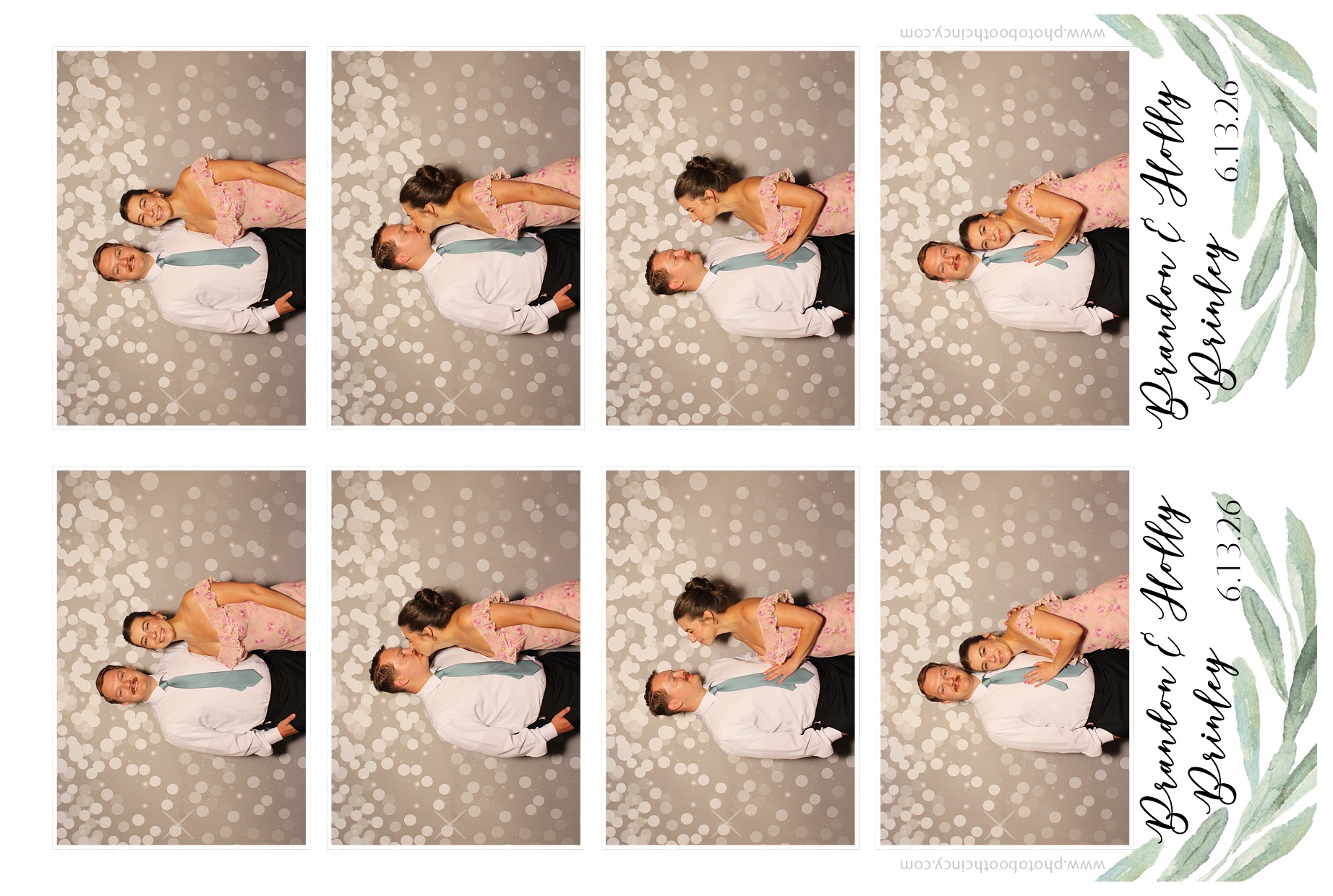 Holly & Brandon | View more photos from the event at gallery.photoboothcincy.com/u/PhotoBoothCincy/Holly-Brandon