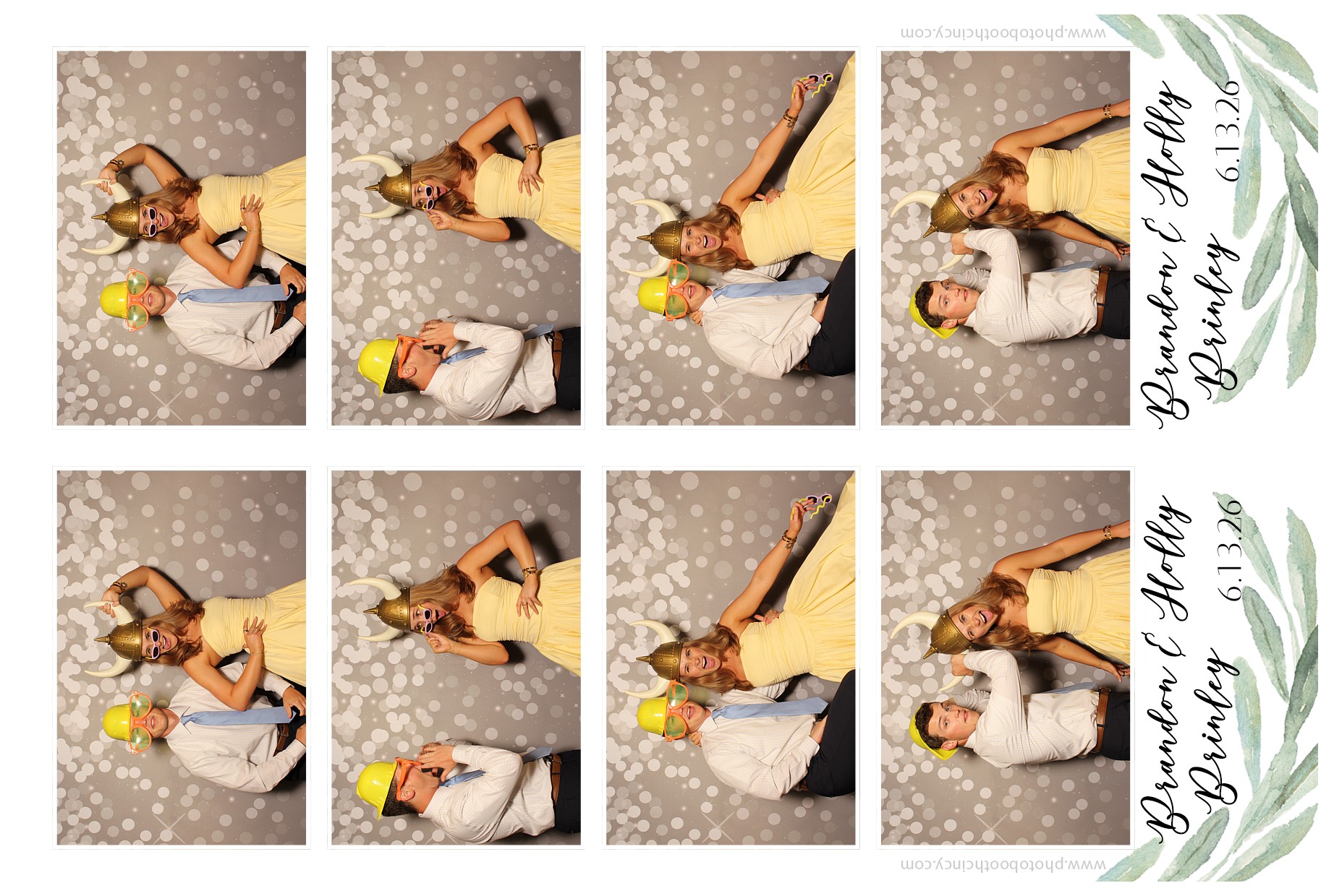 Holly & Brandon | View more photos from the event at gallery.photoboothcincy.com/u/PhotoBoothCincy/Holly-Brandon