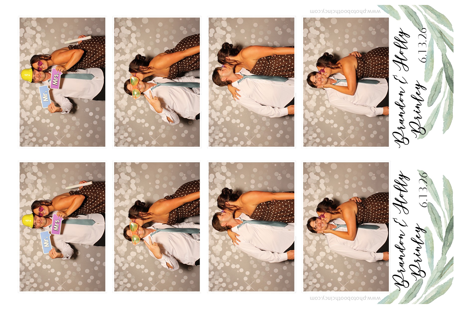 Holly & Brandon | View more photos from the event at gallery.photoboothcincy.com/u/PhotoBoothCincy/Holly-Brandon
