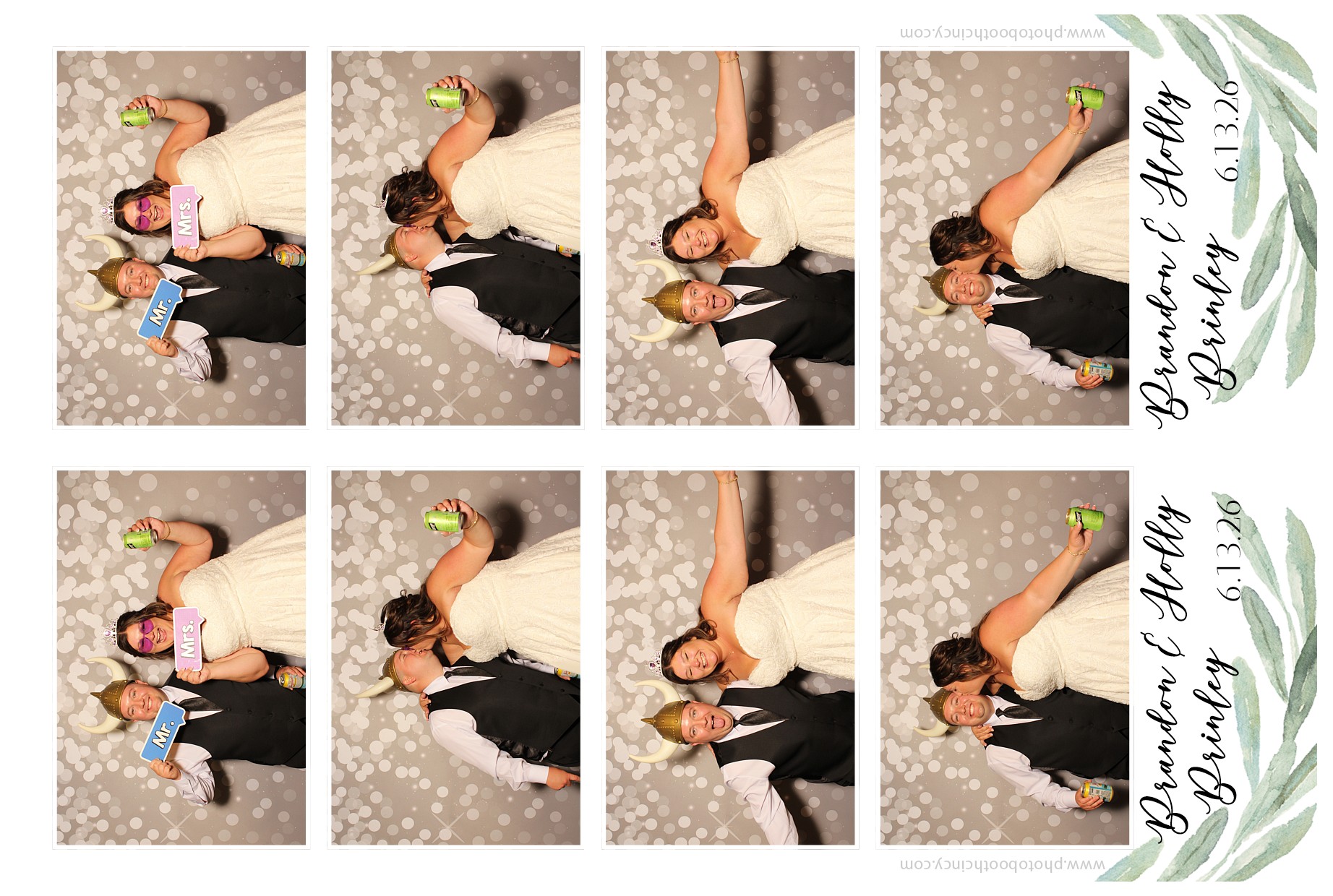 Holly & Brandon | View more photos from the event at gallery.photoboothcincy.com/u/PhotoBoothCincy/Holly-Brandon