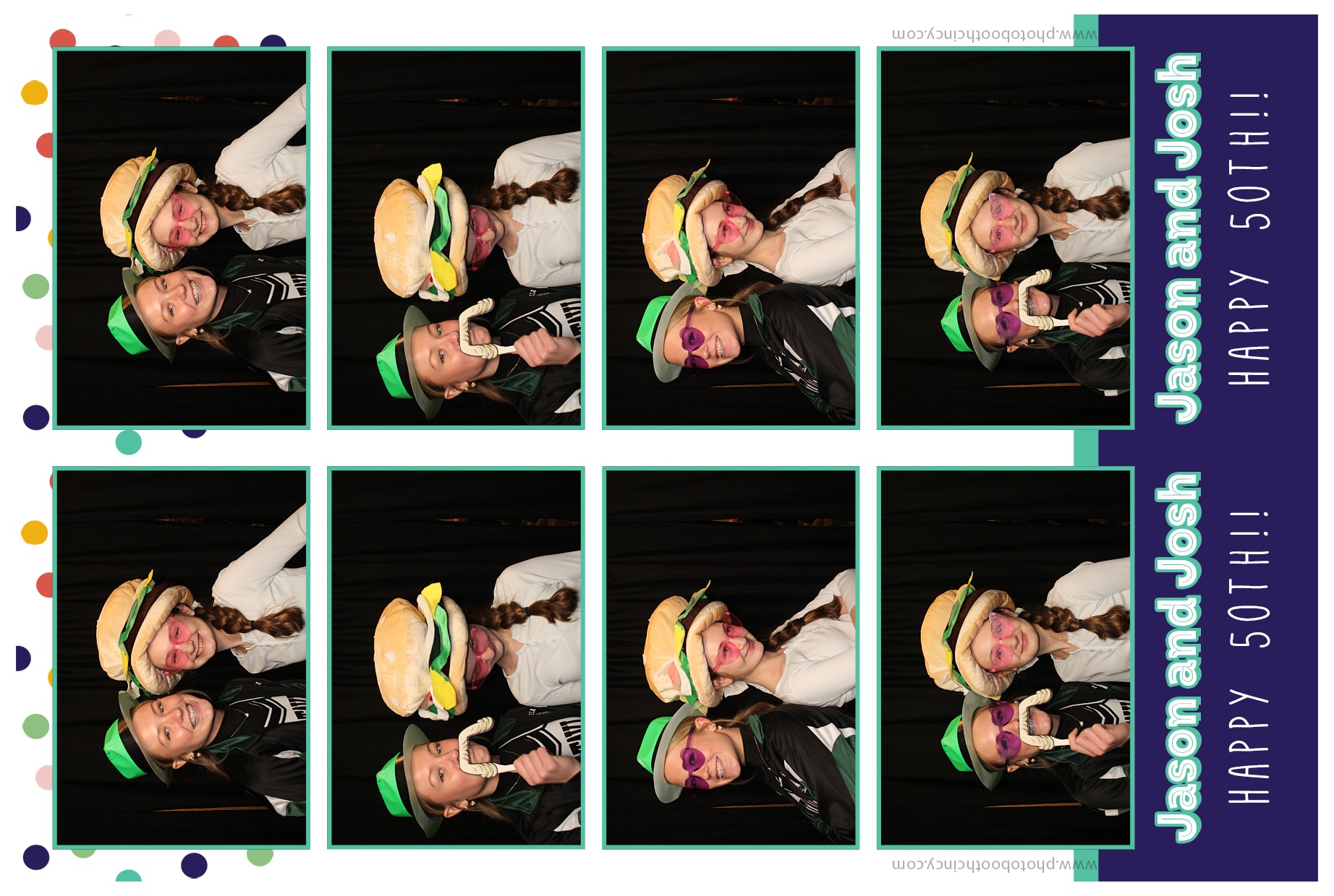 Jason & Josh 50th Birthday | View more photos from the event at gallery.photoboothcincy.com/u/PhotoBoothCincy/Jason-Josh-50th-Birthday