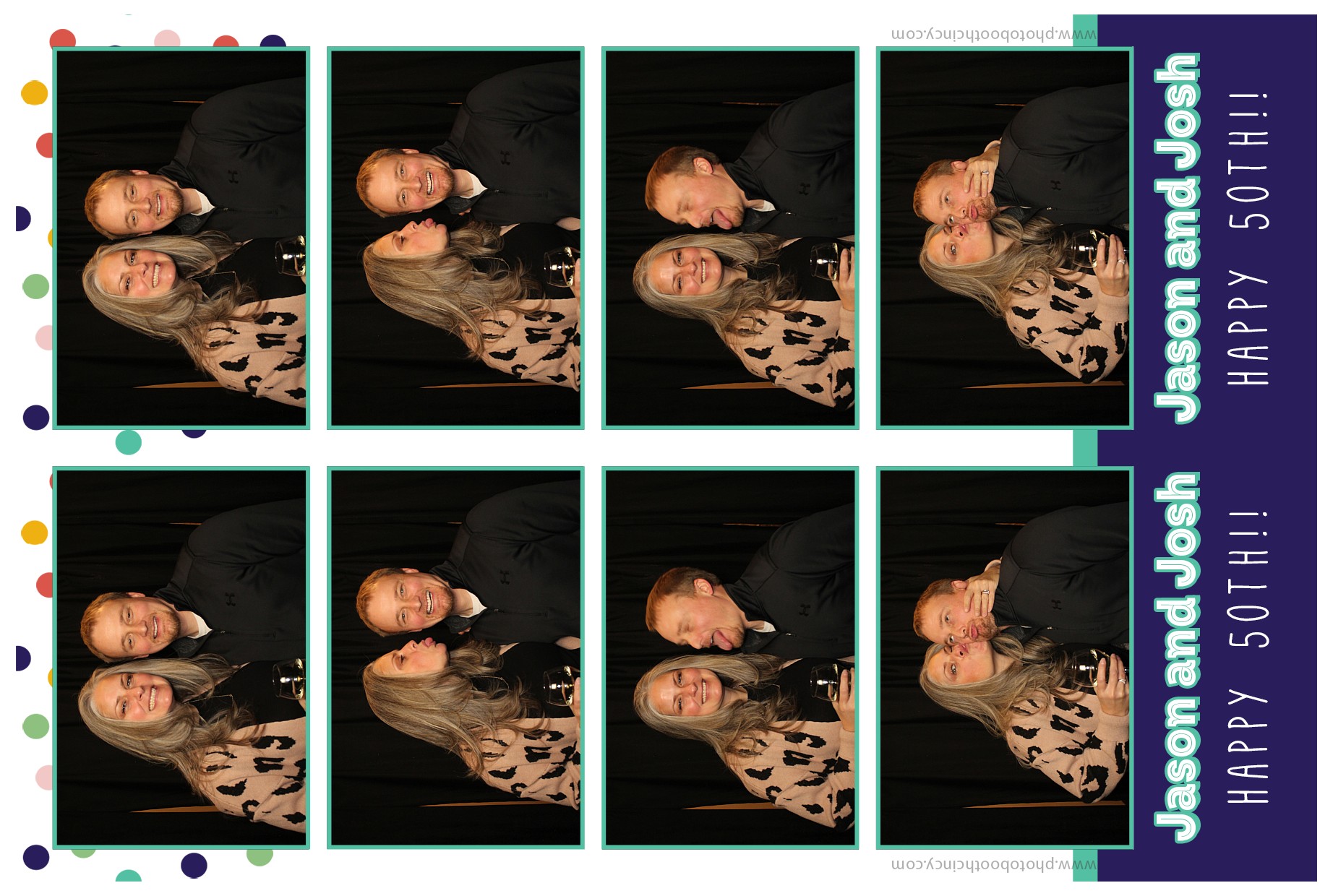 Jason & Josh 50th Birthday | View more photos from the event at gallery.photoboothcincy.com/u/PhotoBoothCincy/Jason-Josh-50th-Birthday
