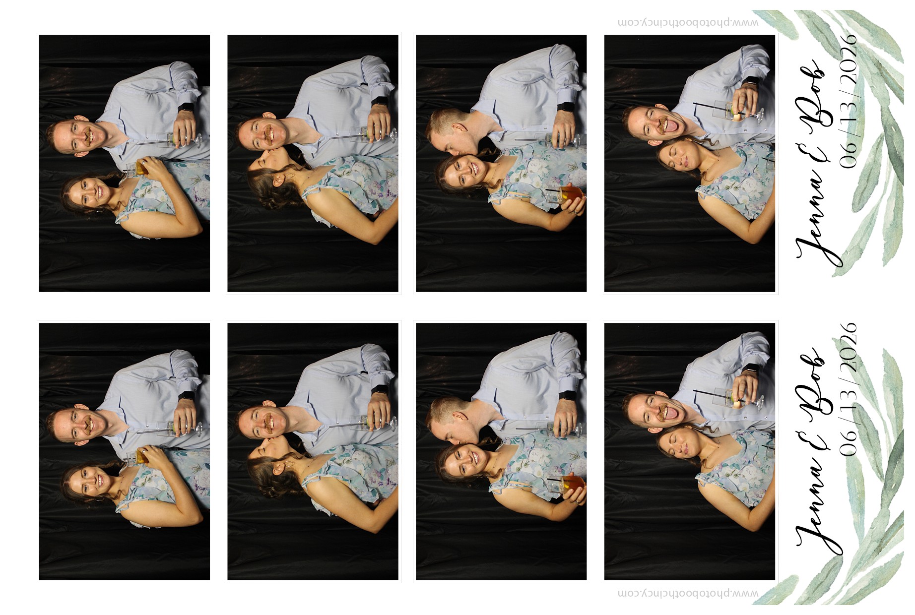 Jenna & Bob | View more photos from the event at gallery.photoboothcincy.com/u/PhotoBoothCincy/Jenna-Bob