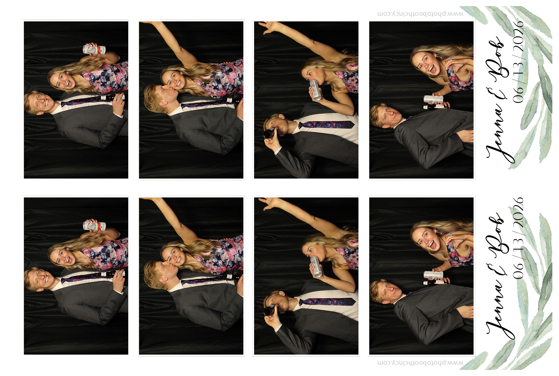 Jenna & Bob | View more photos from the event at gallery.photoboothcincy.com/u/PhotoBoothCincy/Jenna-Bob