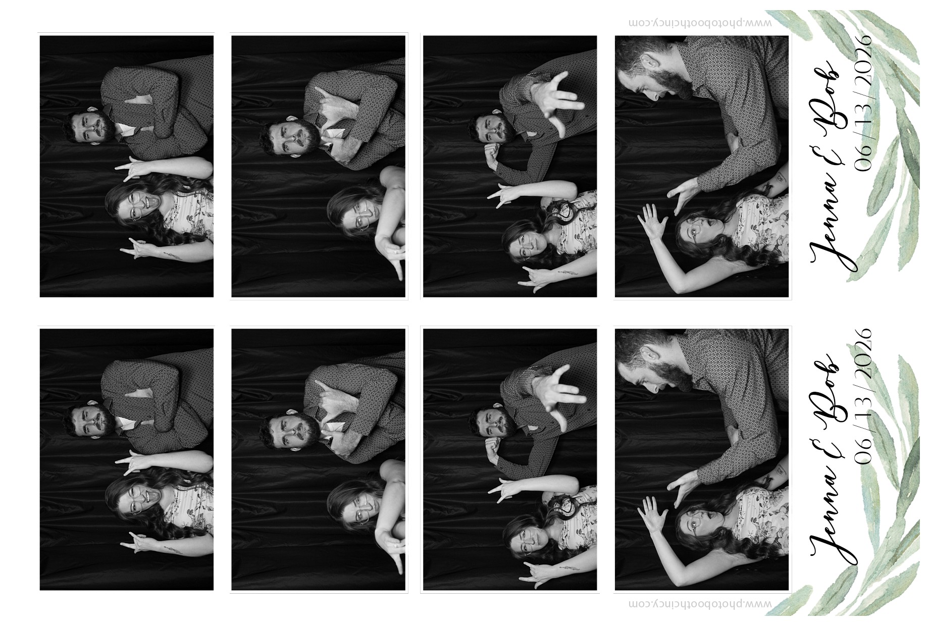 Jenna & Bob | View more photos from the event at gallery.photoboothcincy.com/u/PhotoBoothCincy/Jenna-Bob