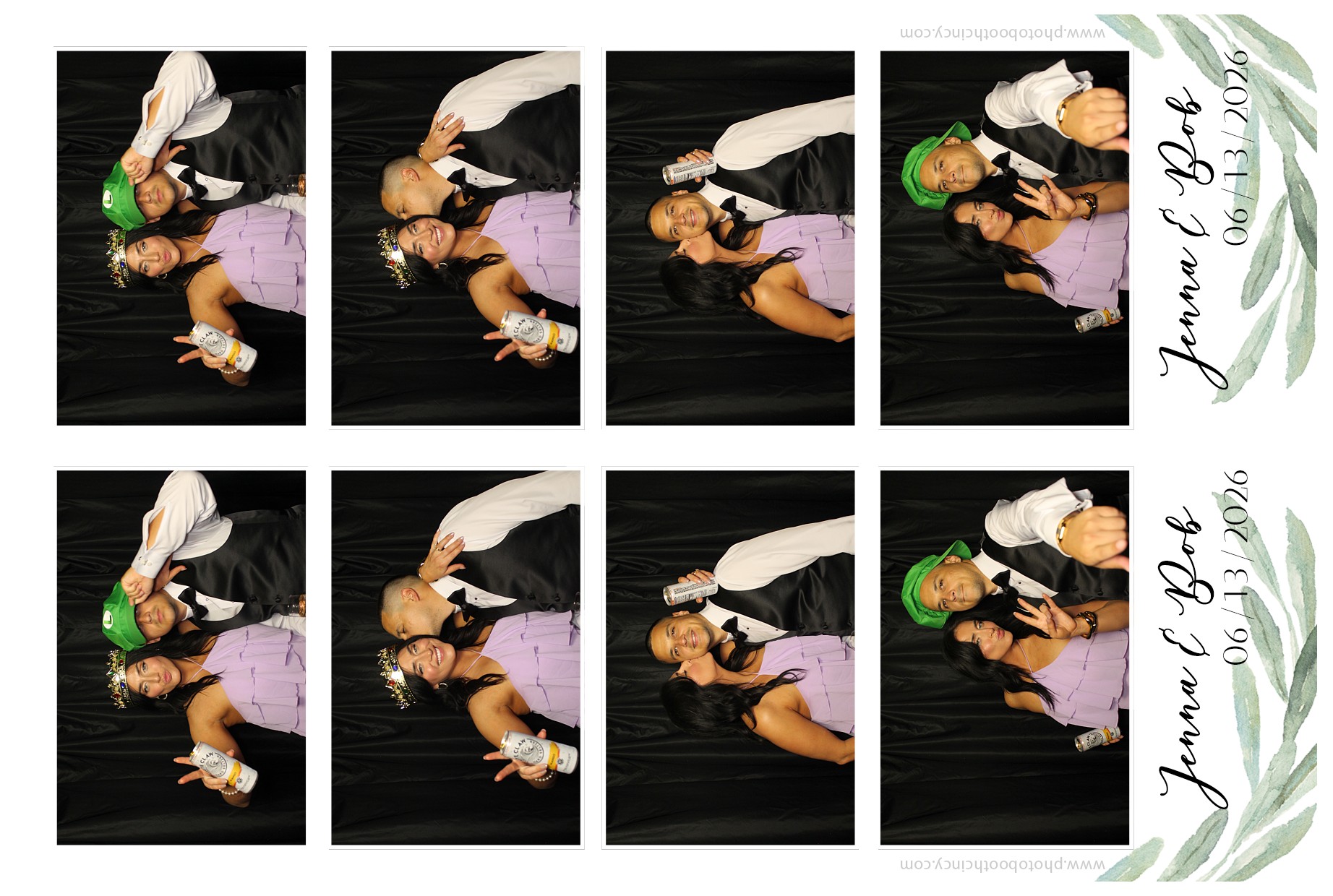 Jenna & Bob | View more photos from the event at gallery.photoboothcincy.com/u/PhotoBoothCincy/Jenna-Bob
