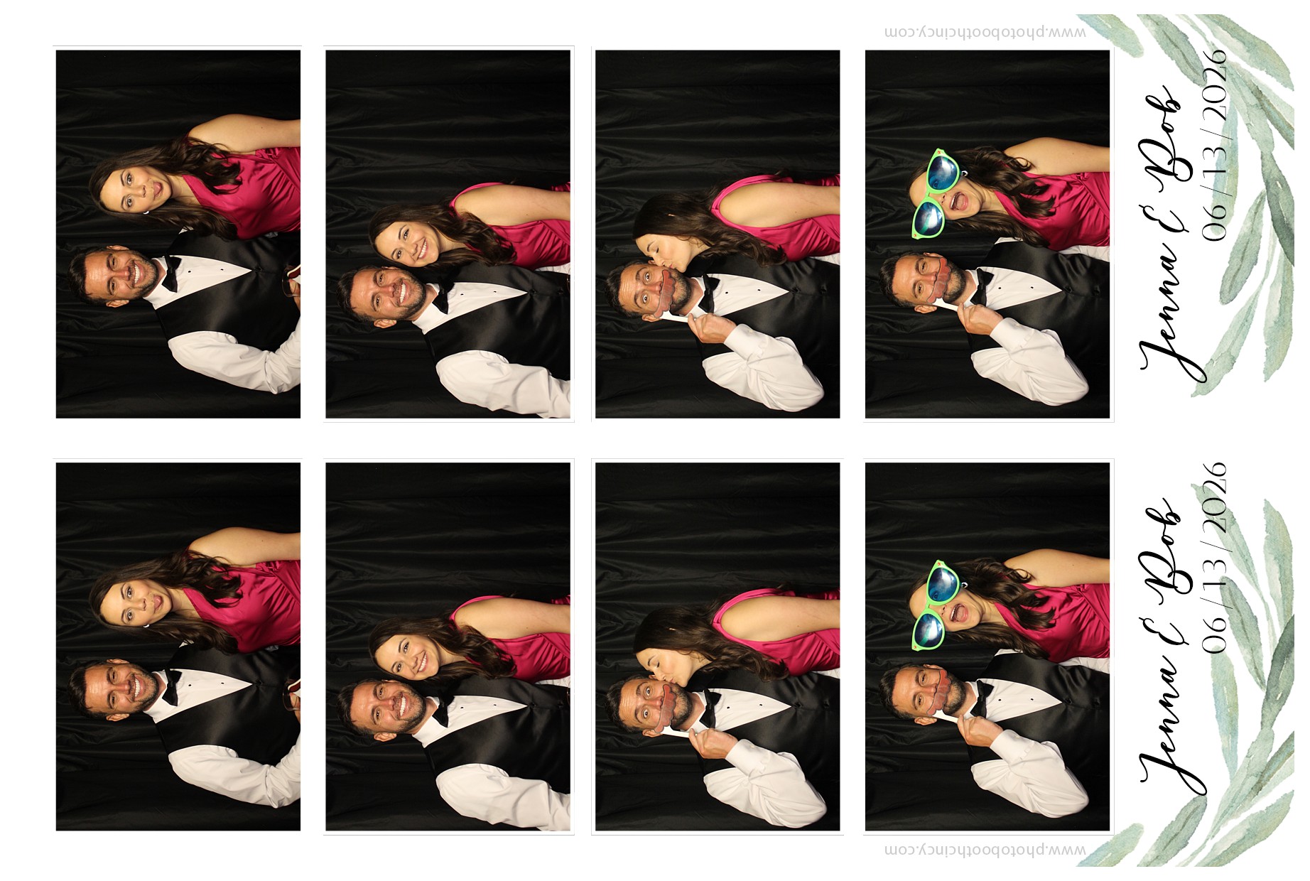 Jenna & Bob | View more photos from the event at gallery.photoboothcincy.com/u/PhotoBoothCincy/Jenna-Bob
