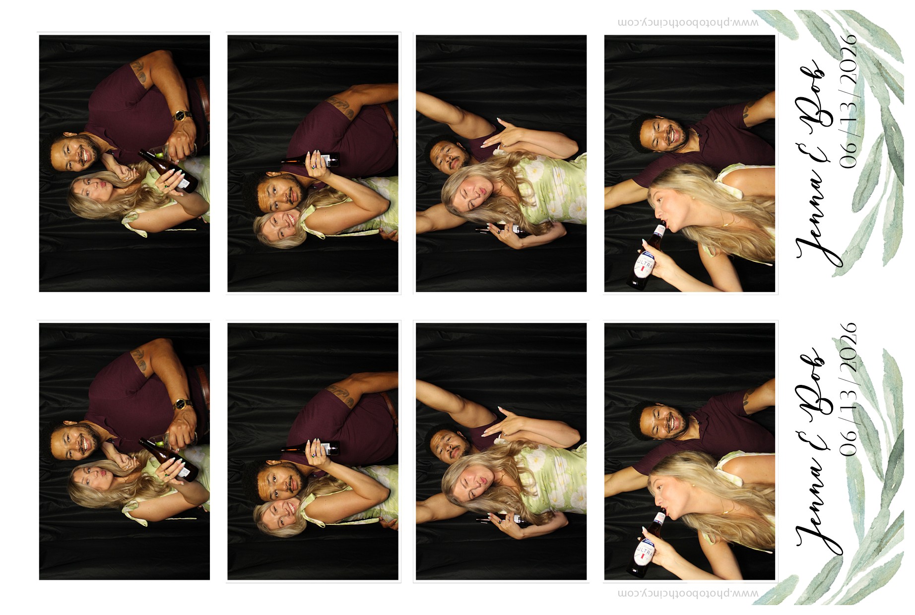 Jenna & Bob | View more photos from the event at gallery.photoboothcincy.com/u/PhotoBoothCincy/Jenna-Bob