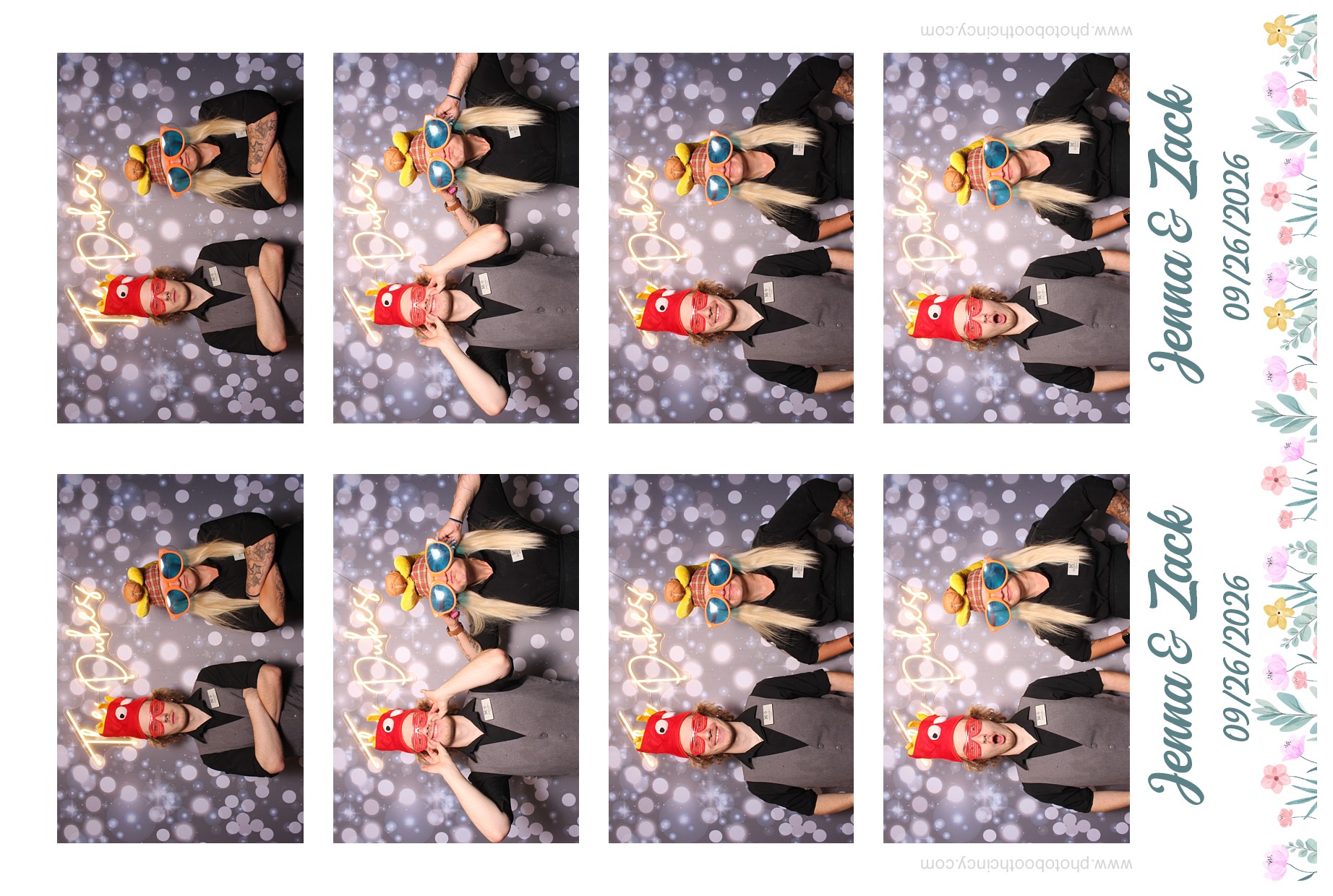Jenna & Zack Reception | View more photos from the event at gallery.photoboothcincy.com/u/PhotoBoothCincy/Jenna-Zack-Reception