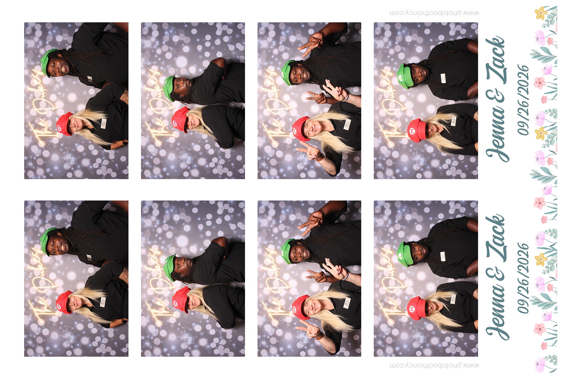 Jenna & Zack Reception | View more photos from the event at gallery.photoboothcincy.com/u/PhotoBoothCincy/Jenna-Zack-Reception
