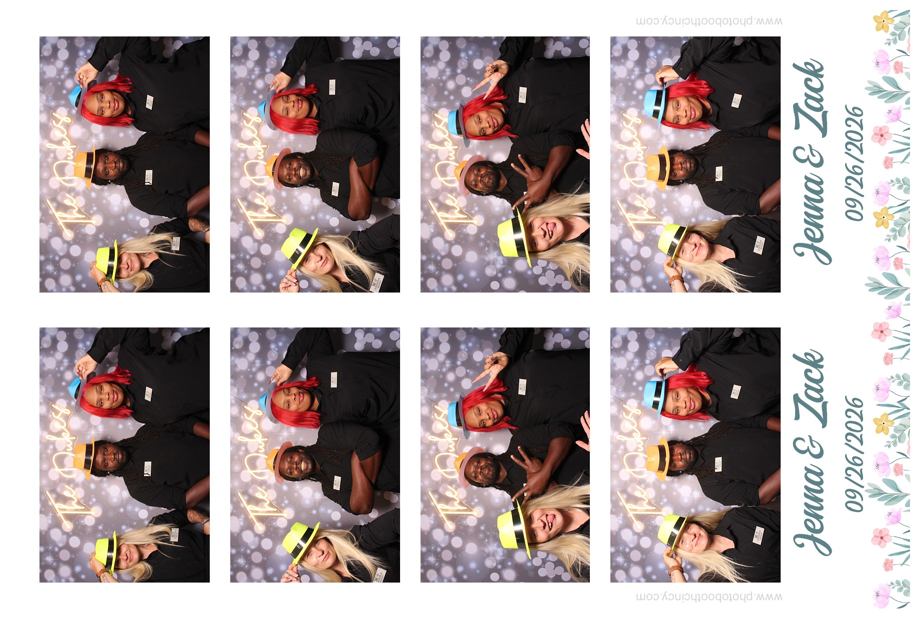 Jenna & Zack Reception | View more photos from the event at gallery.photoboothcincy.com/u/PhotoBoothCincy/Jenna-Zack-Reception