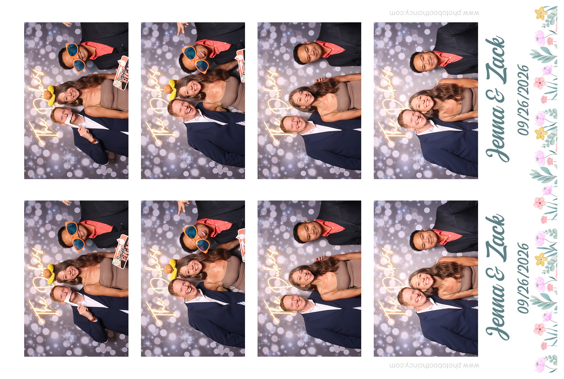 Jenna & Zack Reception | View more photos from the event at gallery.photoboothcincy.com/u/PhotoBoothCincy/Jenna-Zack-Reception