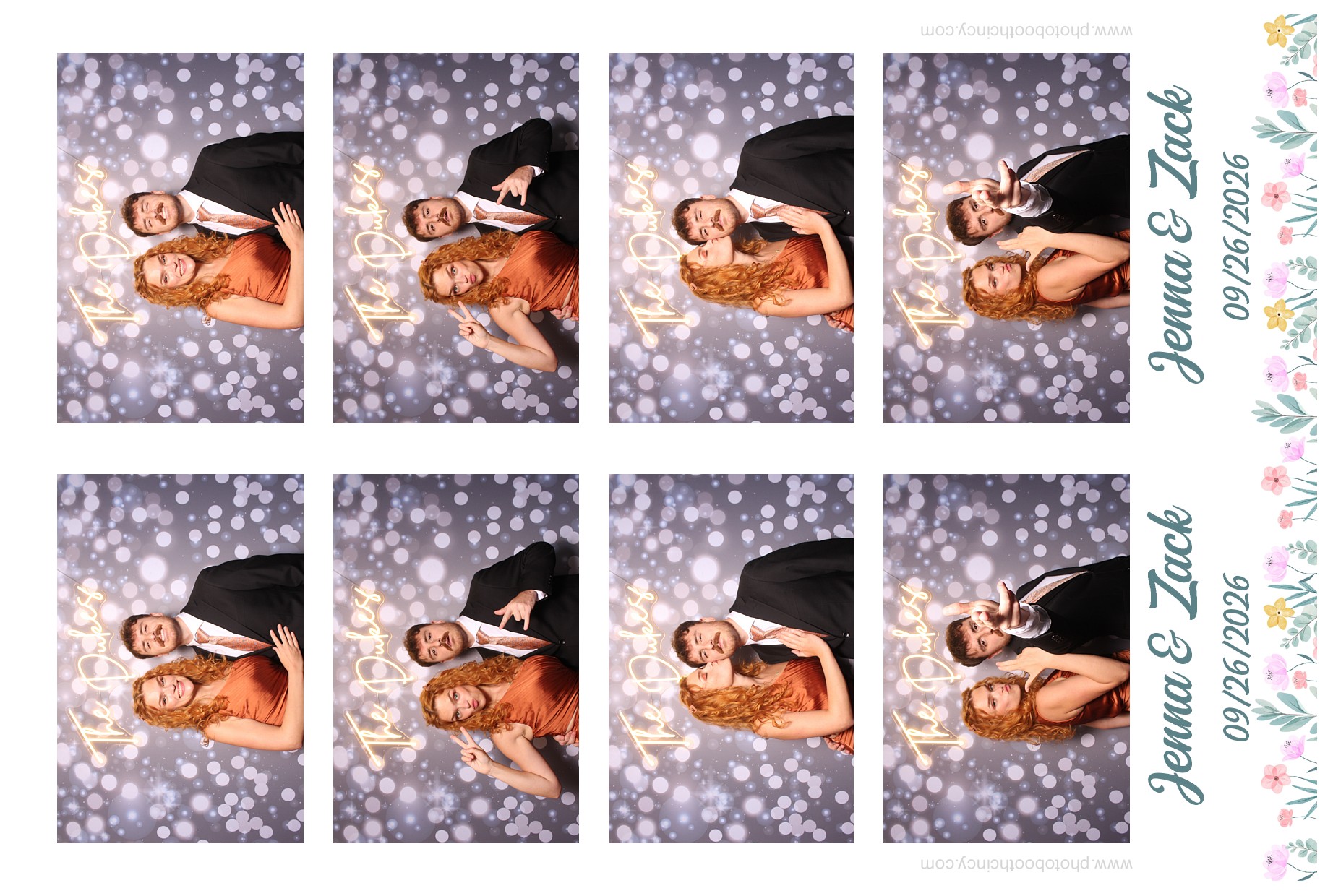 Jenna & Zack Reception | View more photos from the event at gallery.photoboothcincy.com/u/PhotoBoothCincy/Jenna-Zack-Reception