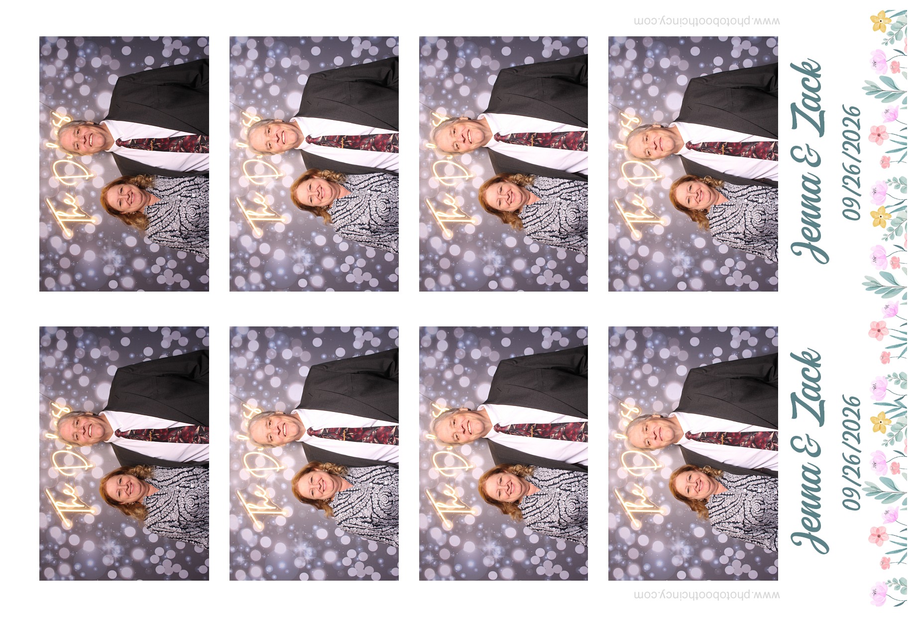 Jenna & Zack Reception | View more photos from the event at gallery.photoboothcincy.com/u/PhotoBoothCincy/Jenna-Zack-Reception