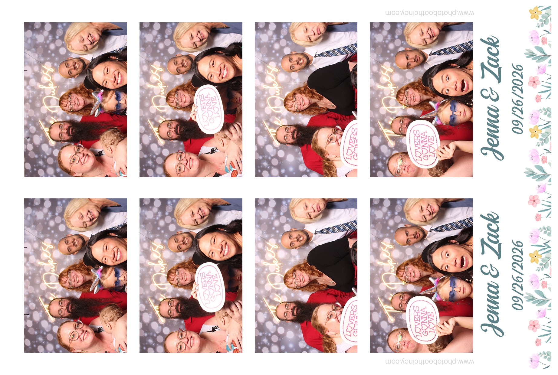 Jenna & Zack Reception | View more photos from the event at gallery.photoboothcincy.com/u/PhotoBoothCincy/Jenna-Zack-Reception