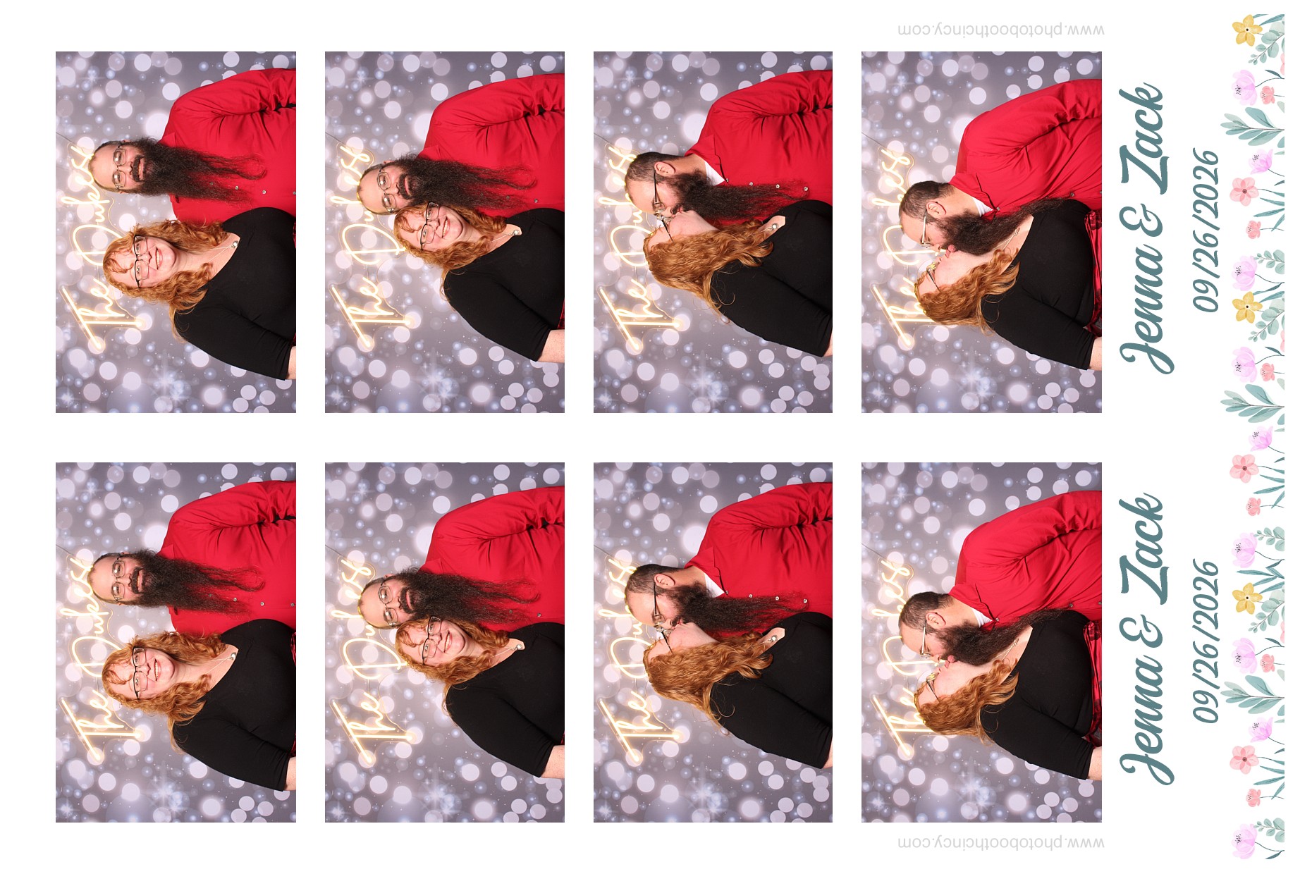 Jenna & Zack Reception | View more photos from the event at gallery.photoboothcincy.com/u/PhotoBoothCincy/Jenna-Zack-Reception