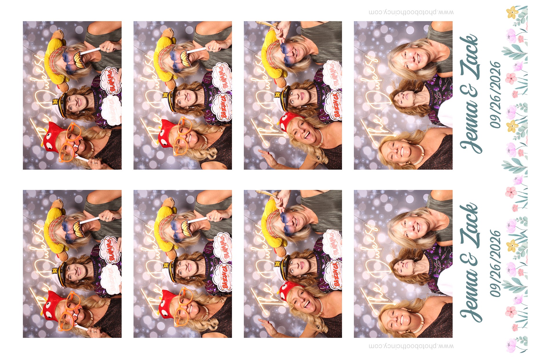 Jenna & Zack Reception | View more photos from the event at gallery.photoboothcincy.com/u/PhotoBoothCincy/Jenna-Zack-Reception