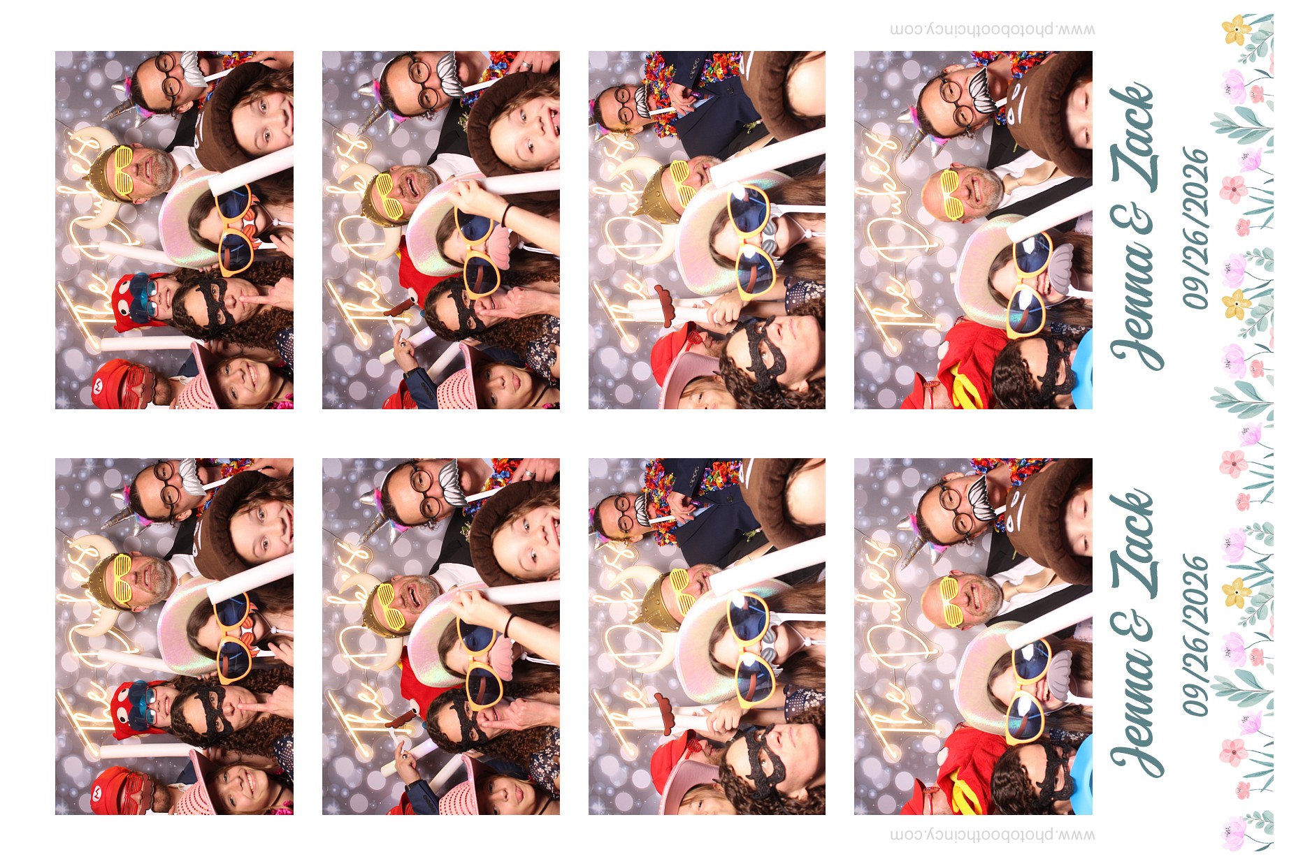 Jenna & Zack Reception | View more photos from the event at gallery.photoboothcincy.com/u/PhotoBoothCincy/Jenna-Zack-Reception