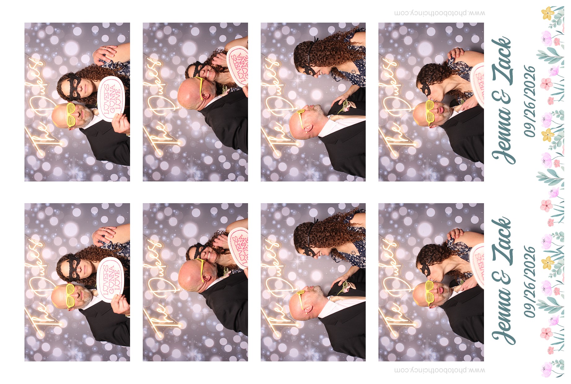 Jenna & Zack Reception | View more photos from the event at gallery.photoboothcincy.com/u/PhotoBoothCincy/Jenna-Zack-Reception