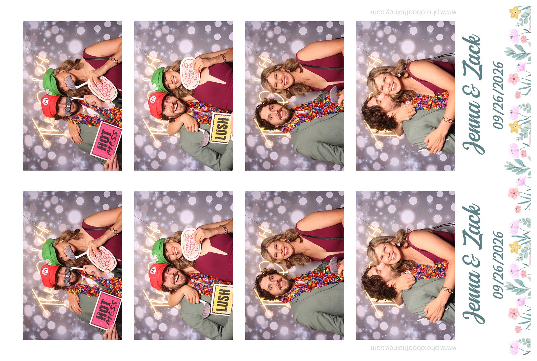Jenna & Zack Reception | View more photos from the event at gallery.photoboothcincy.com/u/PhotoBoothCincy/Jenna-Zack-Reception