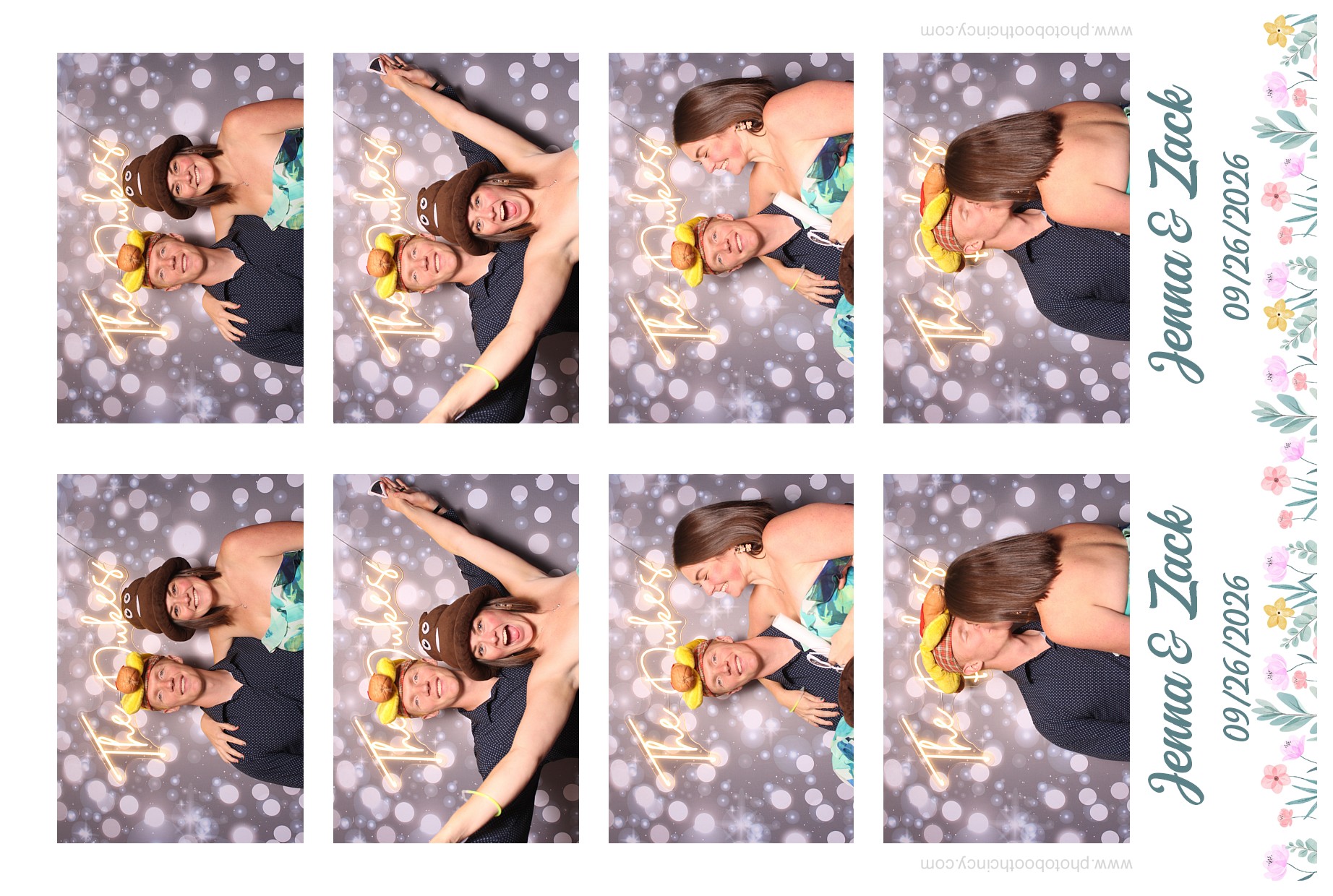 Jenna & Zack Reception | View more photos from the event at gallery.photoboothcincy.com/u/PhotoBoothCincy/Jenna-Zack-Reception