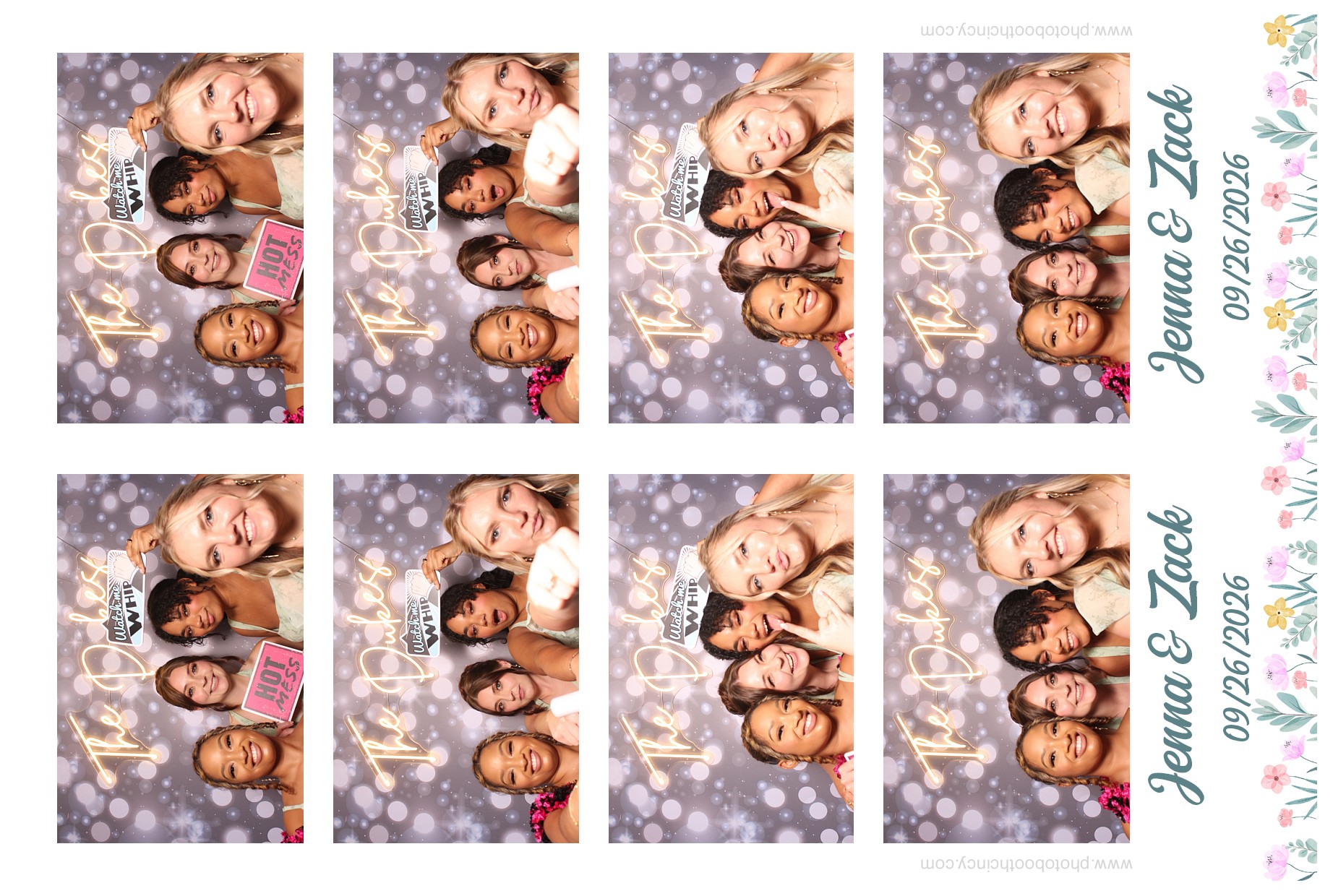 Jenna & Zack Reception | View more photos from the event at gallery.photoboothcincy.com/u/PhotoBoothCincy/Jenna-Zack-Reception
