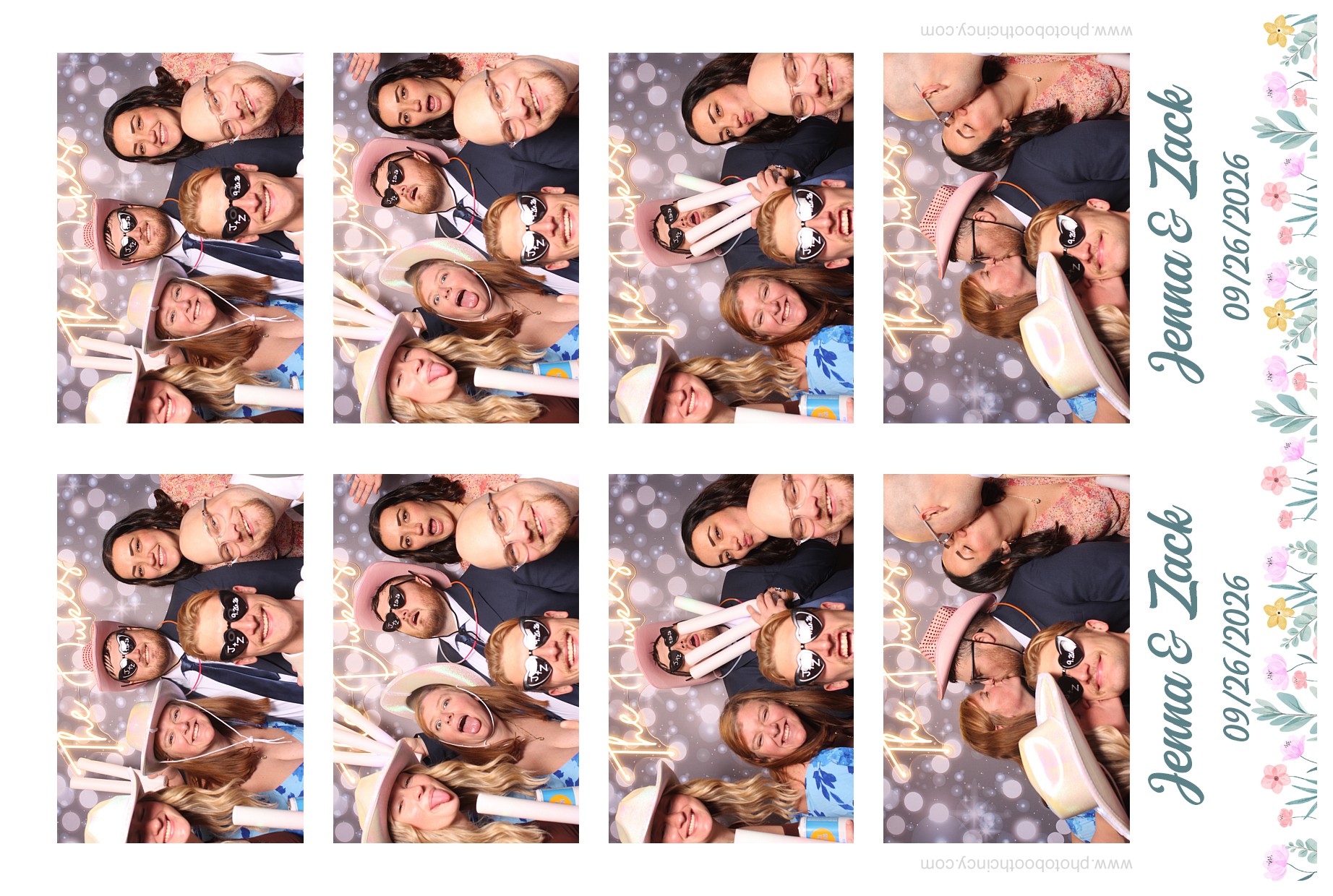 Jenna & Zack Reception | View more photos from the event at gallery.photoboothcincy.com/u/PhotoBoothCincy/Jenna-Zack-Reception