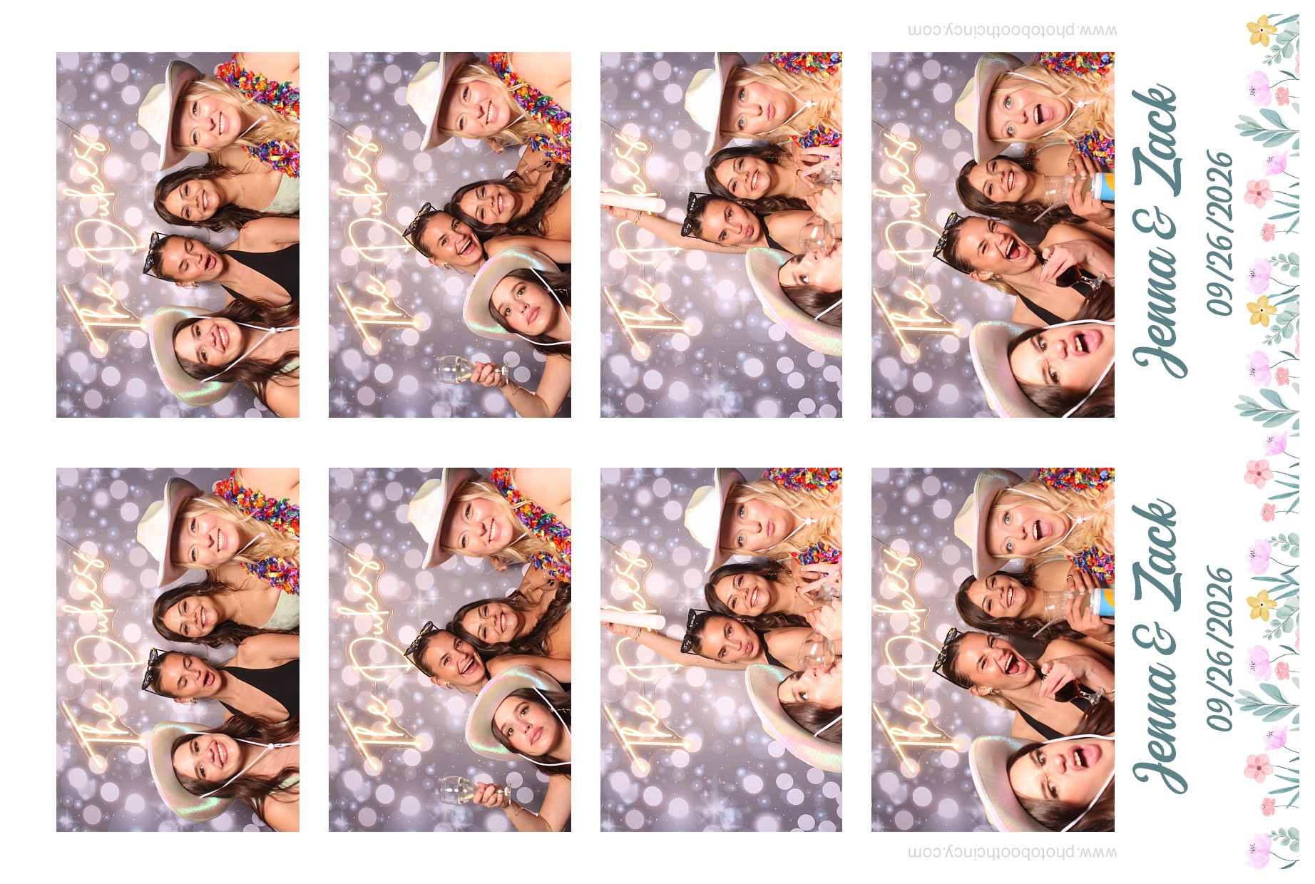 Jenna & Zack Reception | View more photos from the event at gallery.photoboothcincy.com/u/PhotoBoothCincy/Jenna-Zack-Reception