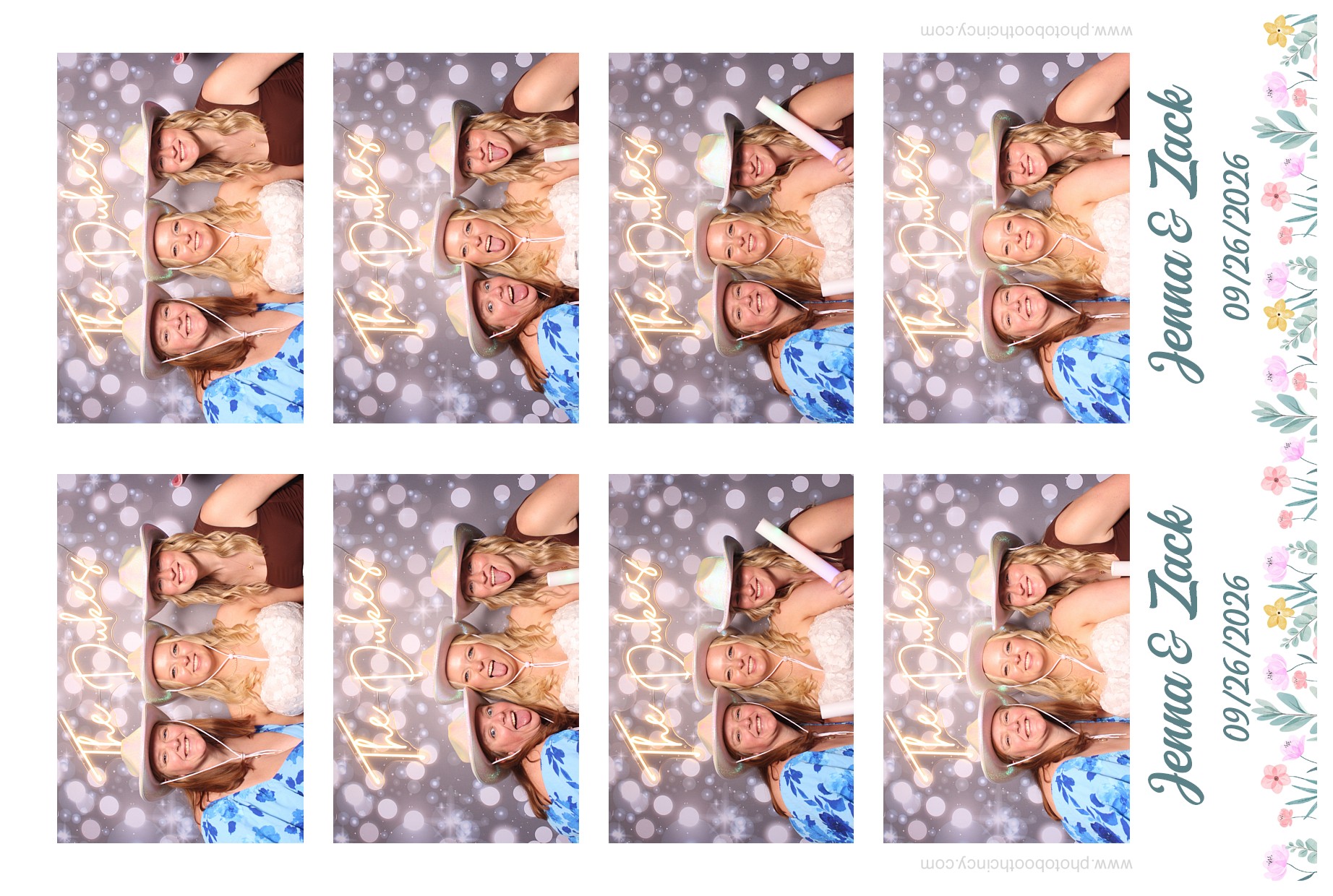 Jenna & Zack Reception | View more photos from the event at gallery.photoboothcincy.com/u/PhotoBoothCincy/Jenna-Zack-Reception