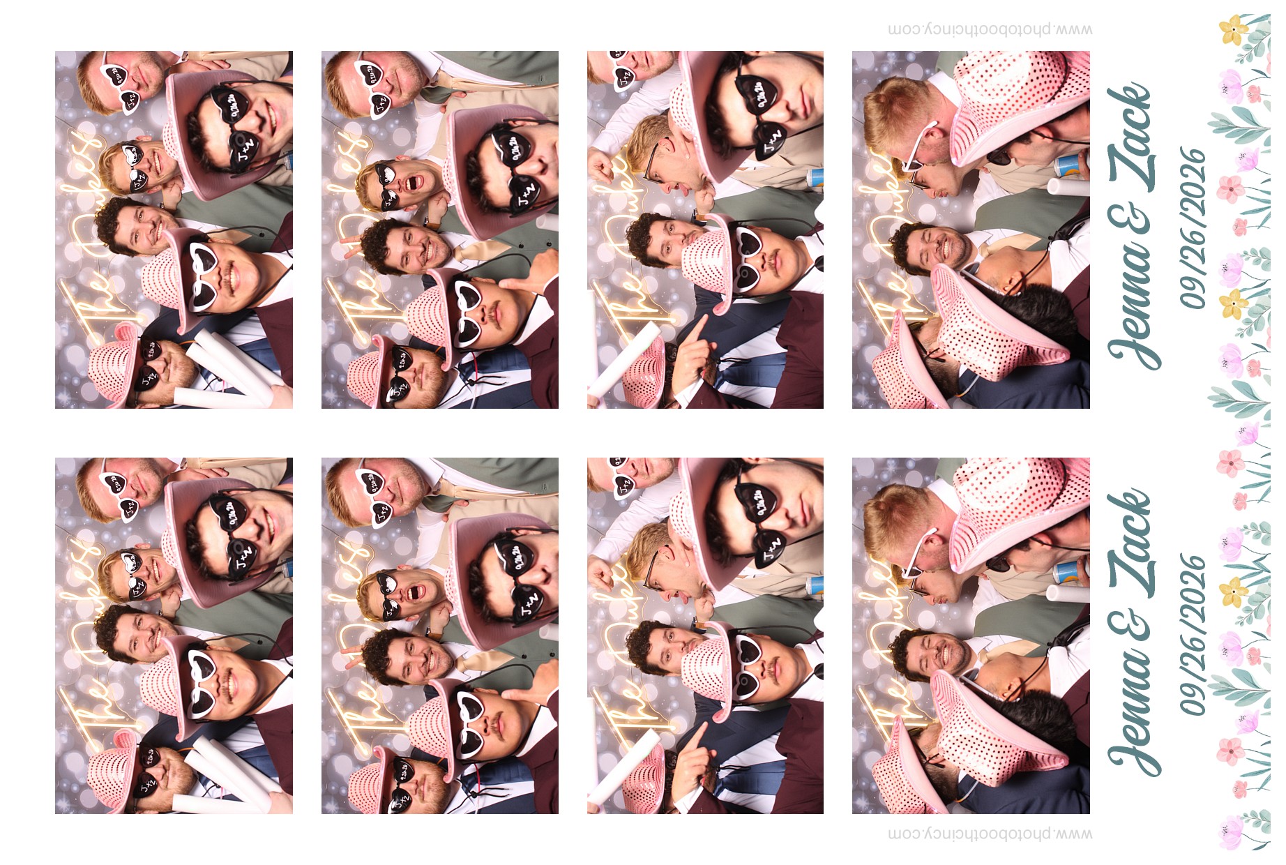 Jenna & Zack Reception | View more photos from the event at gallery.photoboothcincy.com/u/PhotoBoothCincy/Jenna-Zack-Reception
