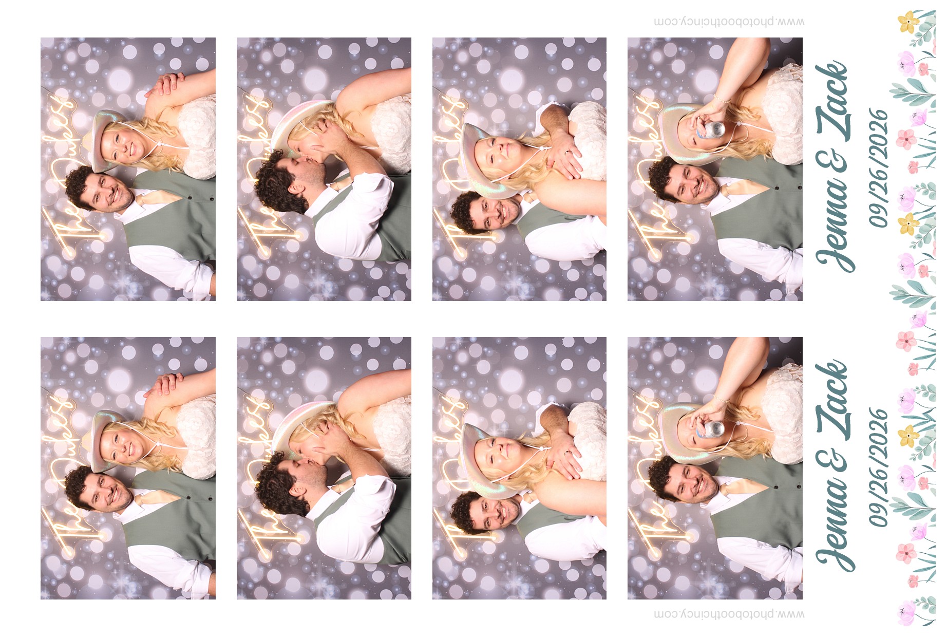 Jenna & Zack Reception | View more photos from the event at gallery.photoboothcincy.com/u/PhotoBoothCincy/Jenna-Zack-Reception