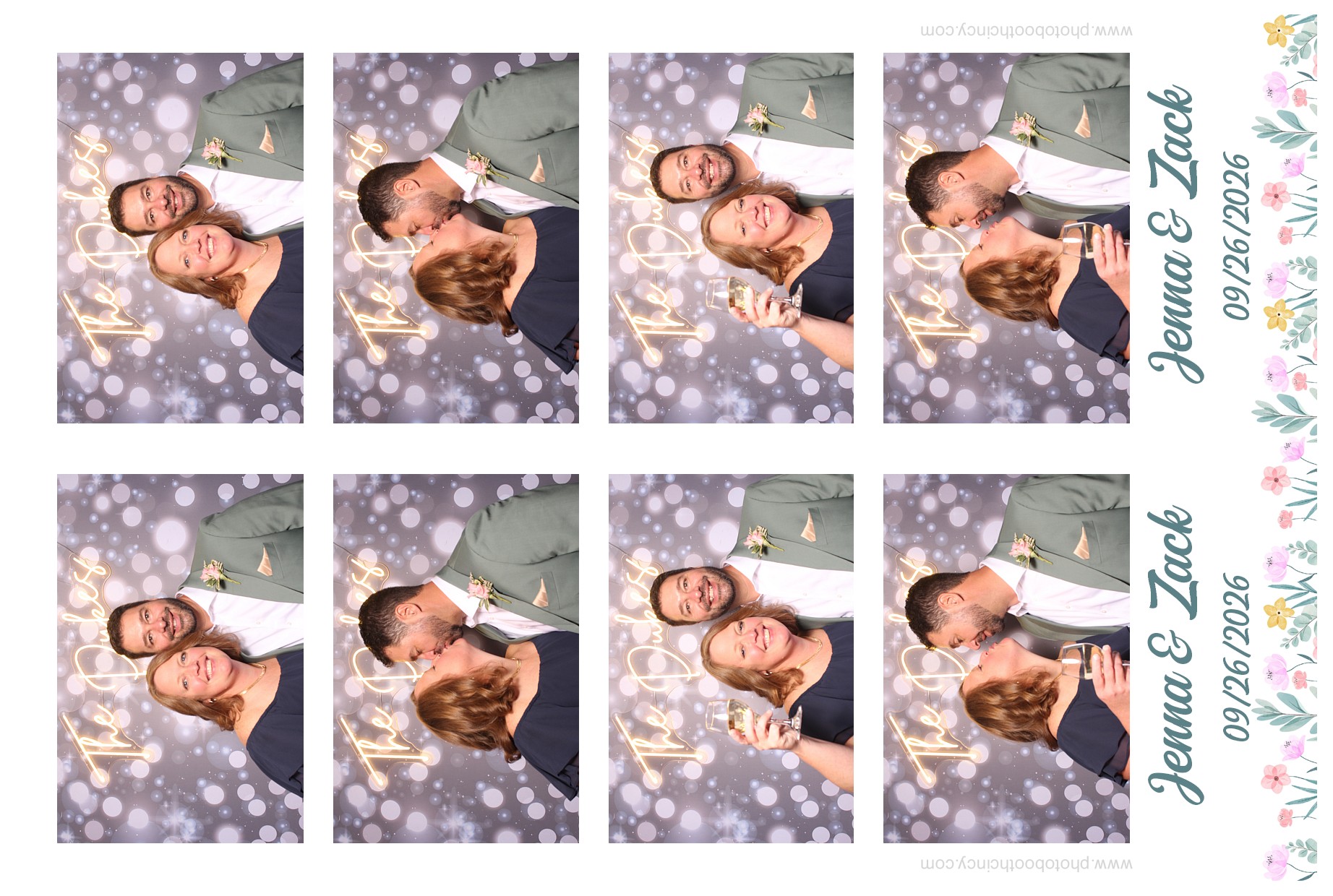 Jenna & Zack Reception | View more photos from the event at gallery.photoboothcincy.com/u/PhotoBoothCincy/Jenna-Zack-Reception