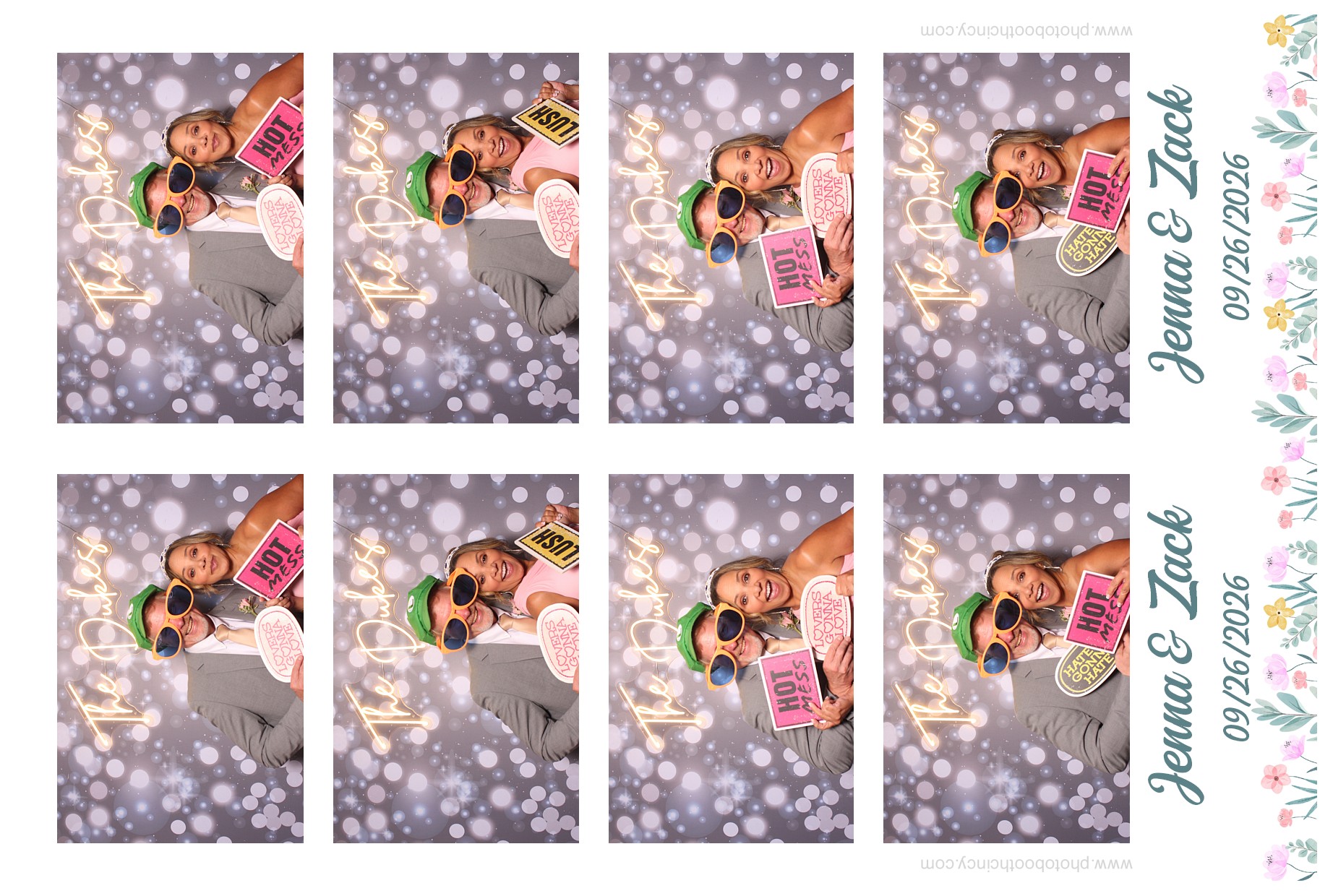 Jenna & Zack Reception | View more photos from the event at gallery.photoboothcincy.com/u/PhotoBoothCincy/Jenna-Zack-Reception