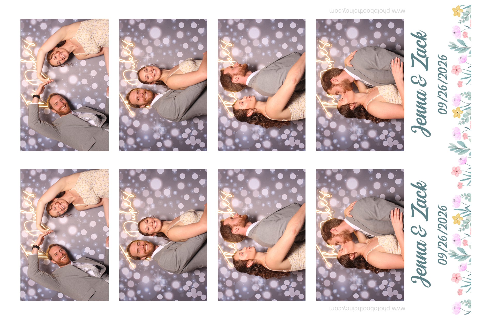 Jenna & Zack Reception | View more photos from the event at gallery.photoboothcincy.com/u/PhotoBoothCincy/Jenna-Zack-Reception