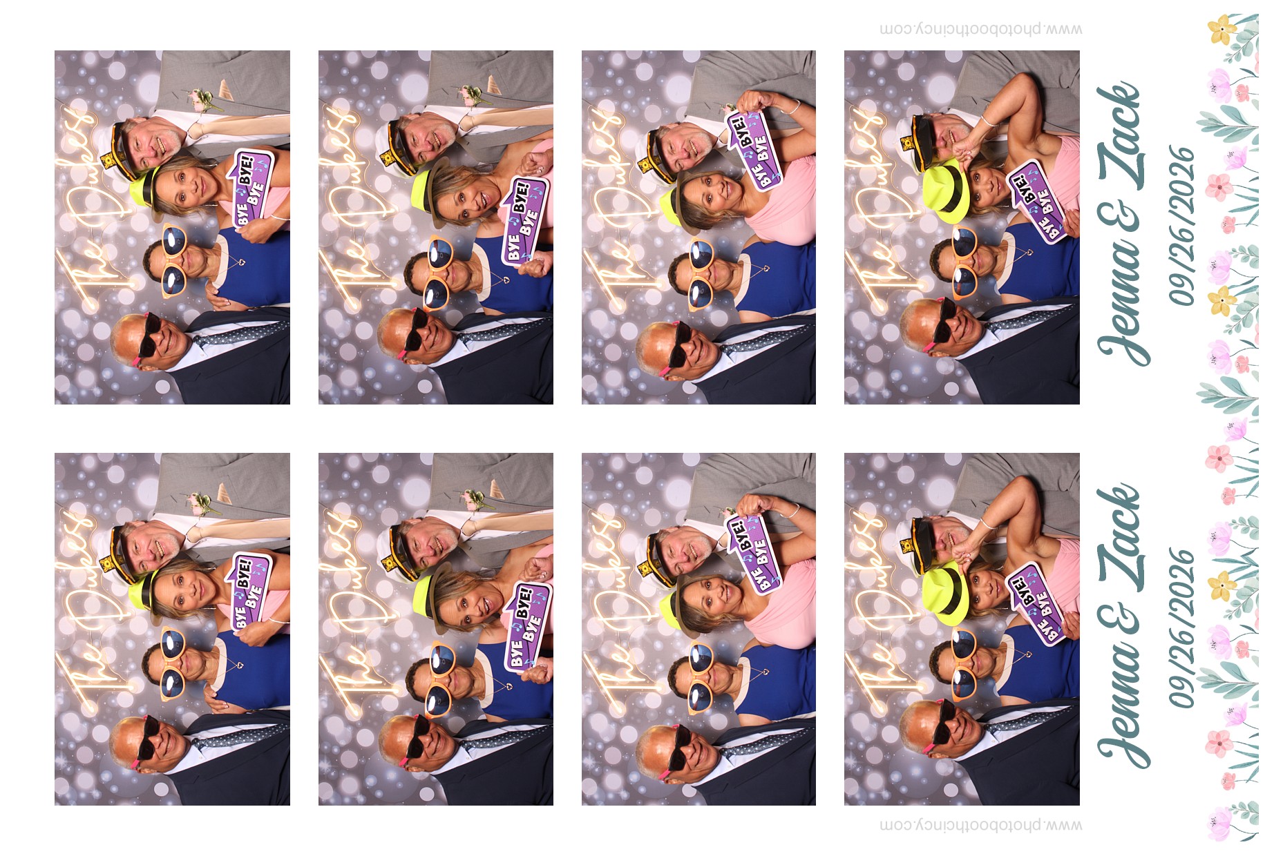 Jenna & Zack Reception | View more photos from the event at gallery.photoboothcincy.com/u/PhotoBoothCincy/Jenna-Zack-Reception
