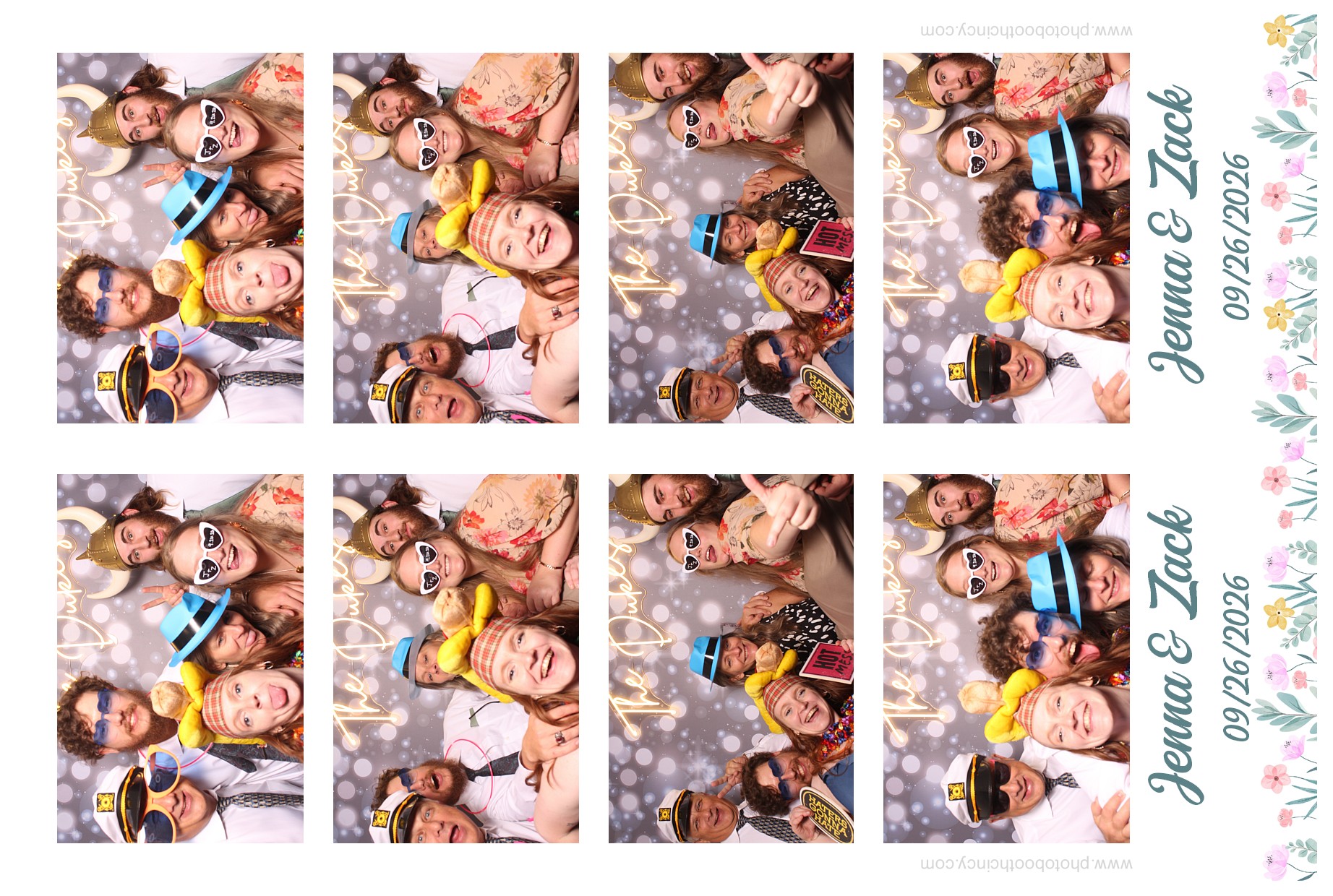 Jenna & Zack Reception | View more photos from the event at gallery.photoboothcincy.com/u/PhotoBoothCincy/Jenna-Zack-Reception