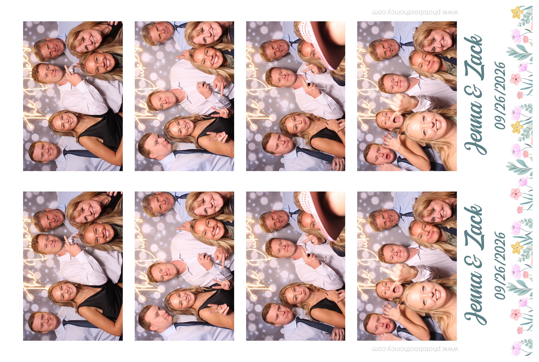 Jenna & Zack Reception | View more photos from the event at gallery.photoboothcincy.com/u/PhotoBoothCincy/Jenna-Zack-Reception