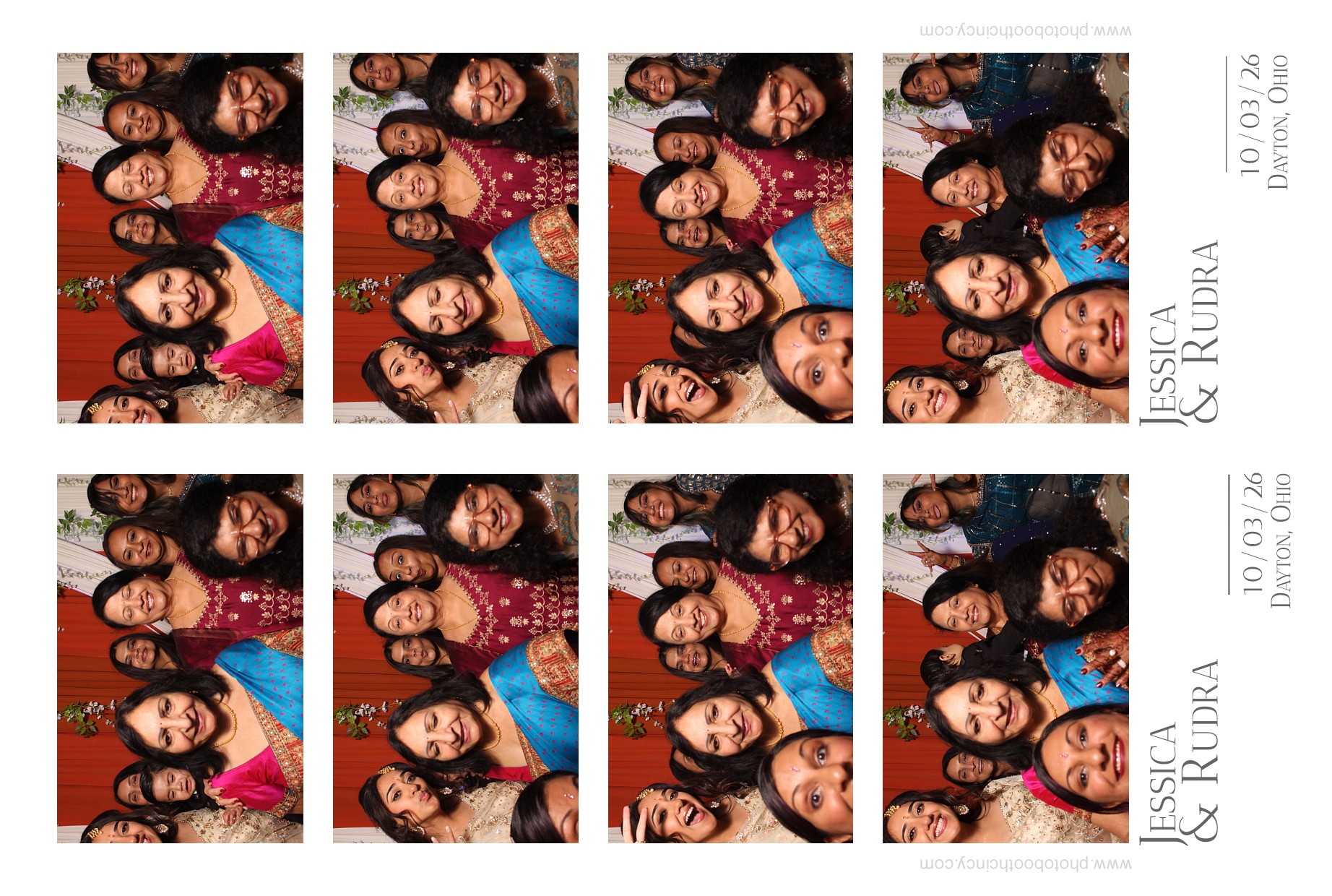 Jessica & Rudra Wedding | View more photos from the event at gallery.photoboothcincy.com/u/PhotoBoothCincy/Jessica-Rudra-Wedding