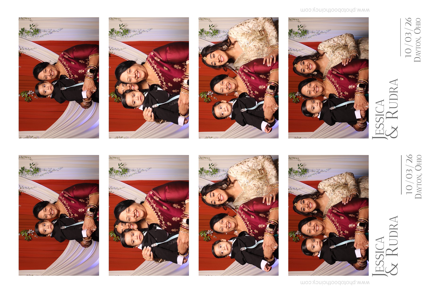 Jessica & Rudra Wedding | View more photos from the event at gallery.photoboothcincy.com/u/PhotoBoothCincy/Jessica-Rudra-Wedding