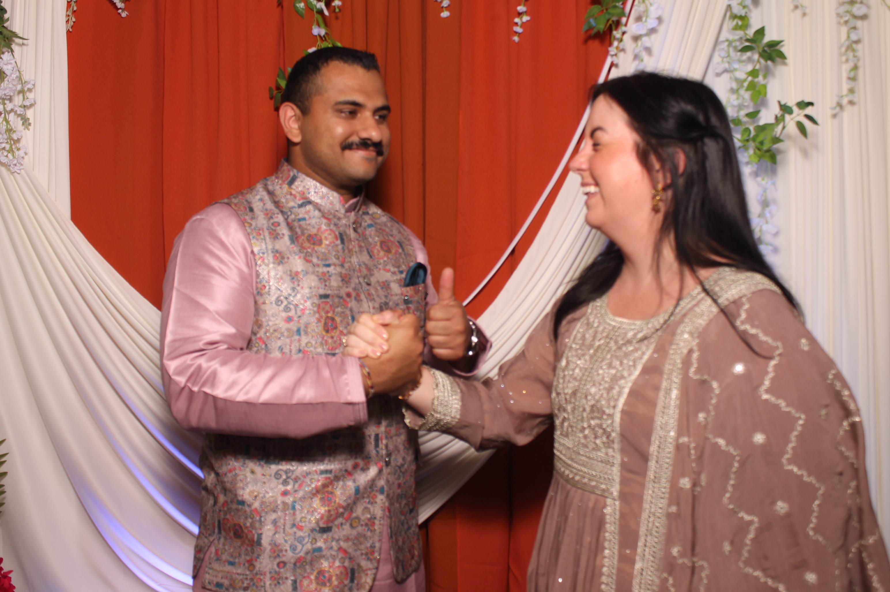 Jessica & Rudra Wedding | View more photos from the event at gallery.photoboothcincy.com/u/PhotoBoothCincy/Jessica-Rudra-Wedding