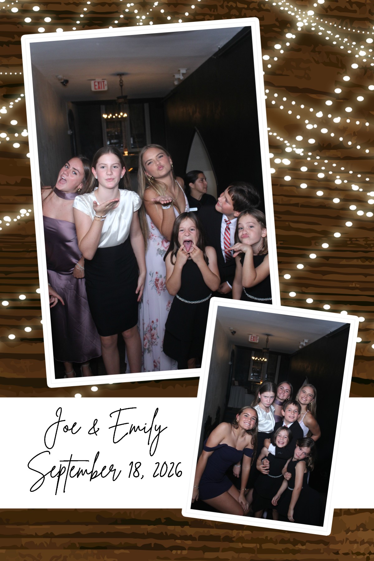 Joe & Emily | View more photos from the event at gallery.photoboothcincy.com/u/PhotoBoothCincy/Joe-Emily