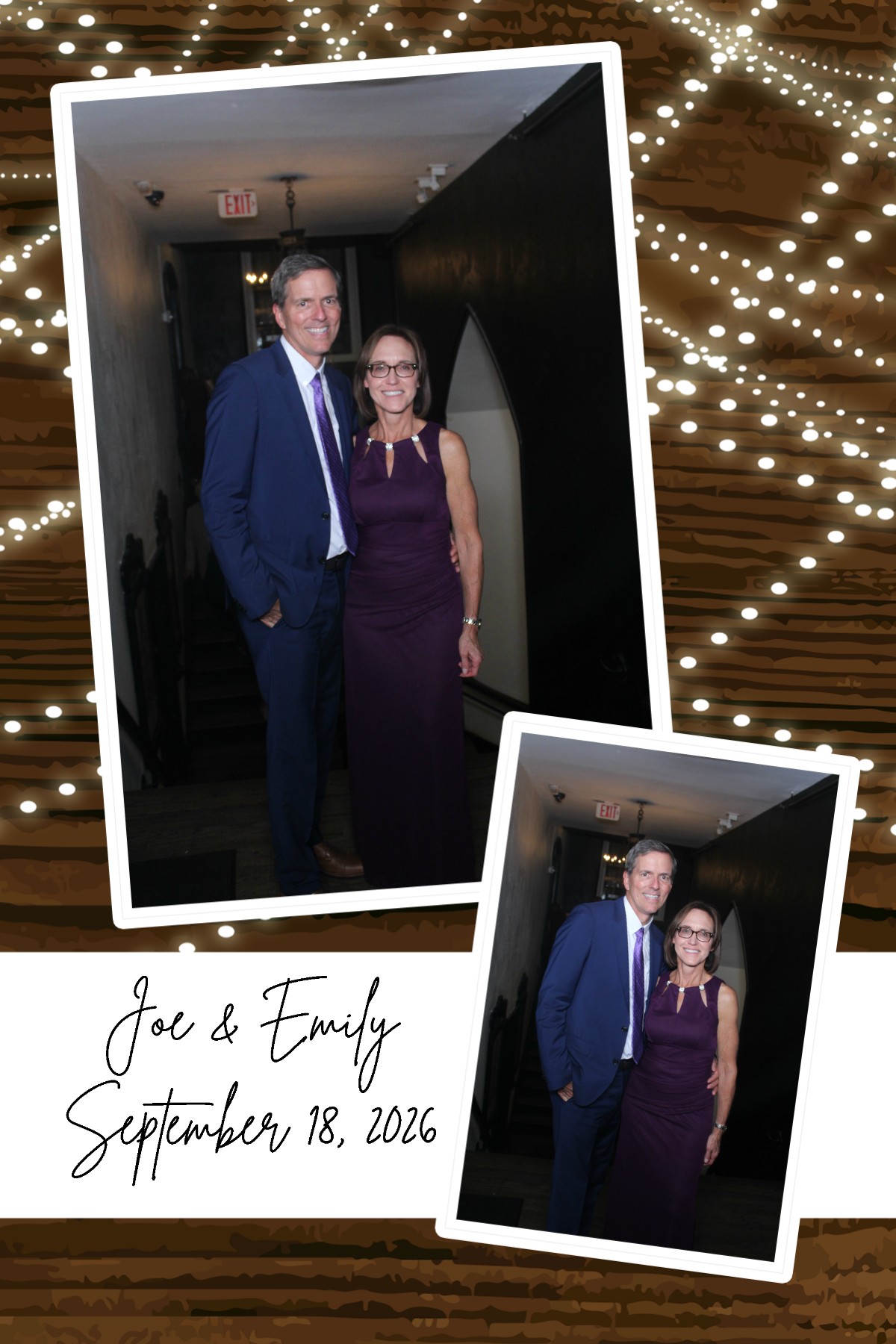 Joe & Emily | View more photos from the event at gallery.photoboothcincy.com/u/PhotoBoothCincy/Joe-Emily