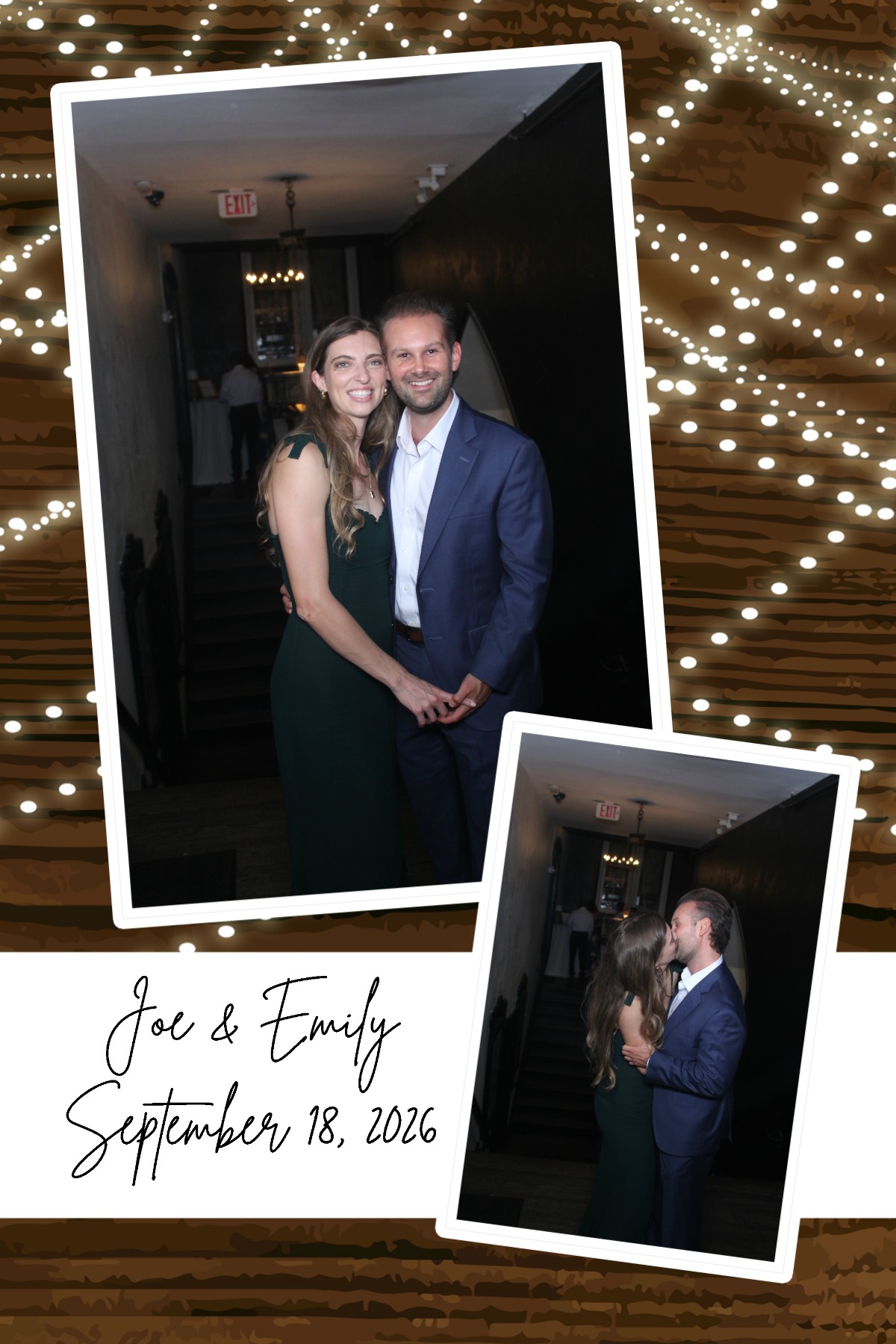 Joe & Emily | View more photos from the event at gallery.photoboothcincy.com/u/PhotoBoothCincy/Joe-Emily