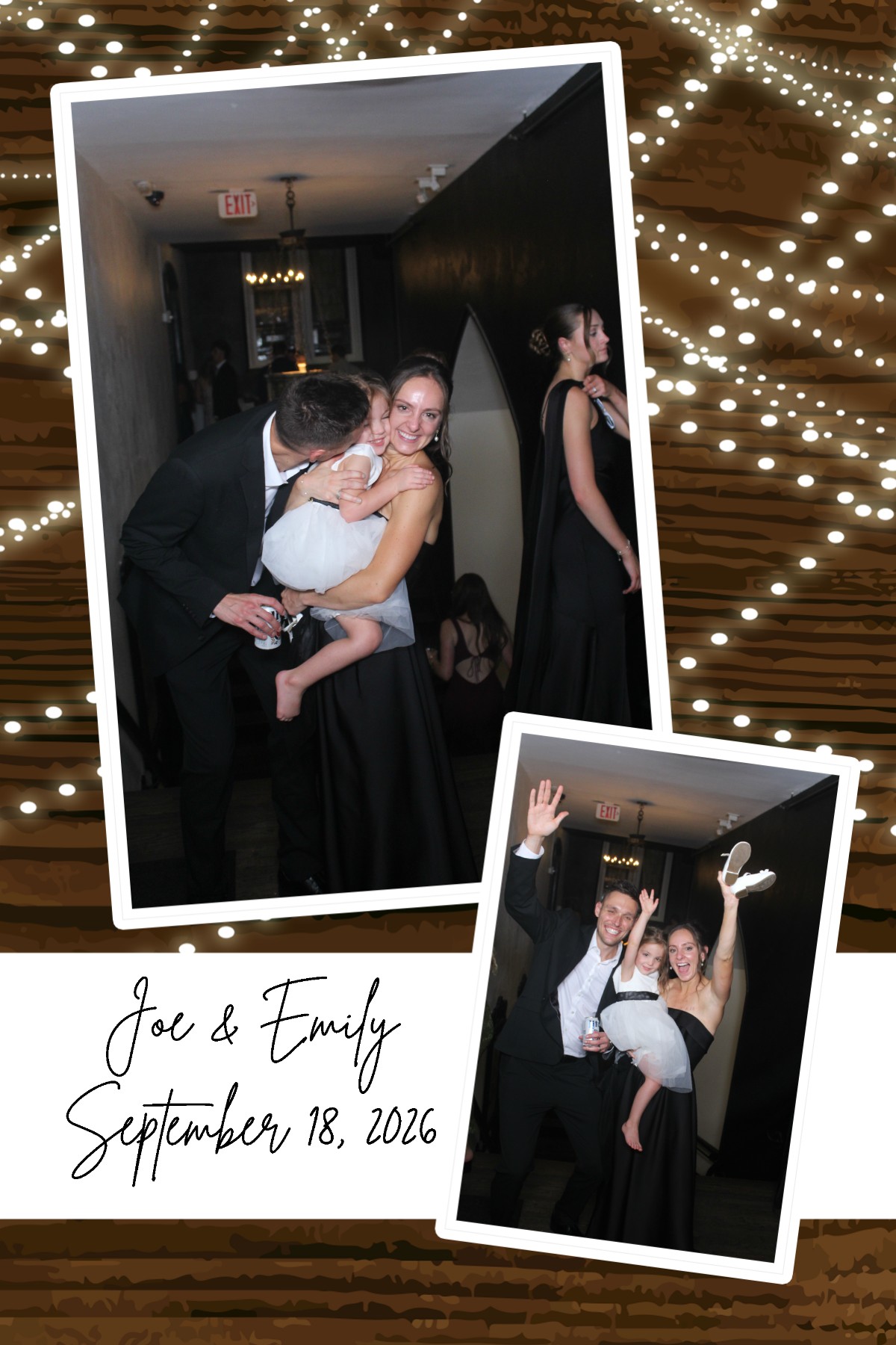 Joe & Emily | View more photos from the event at gallery.photoboothcincy.com/u/PhotoBoothCincy/Joe-Emily
