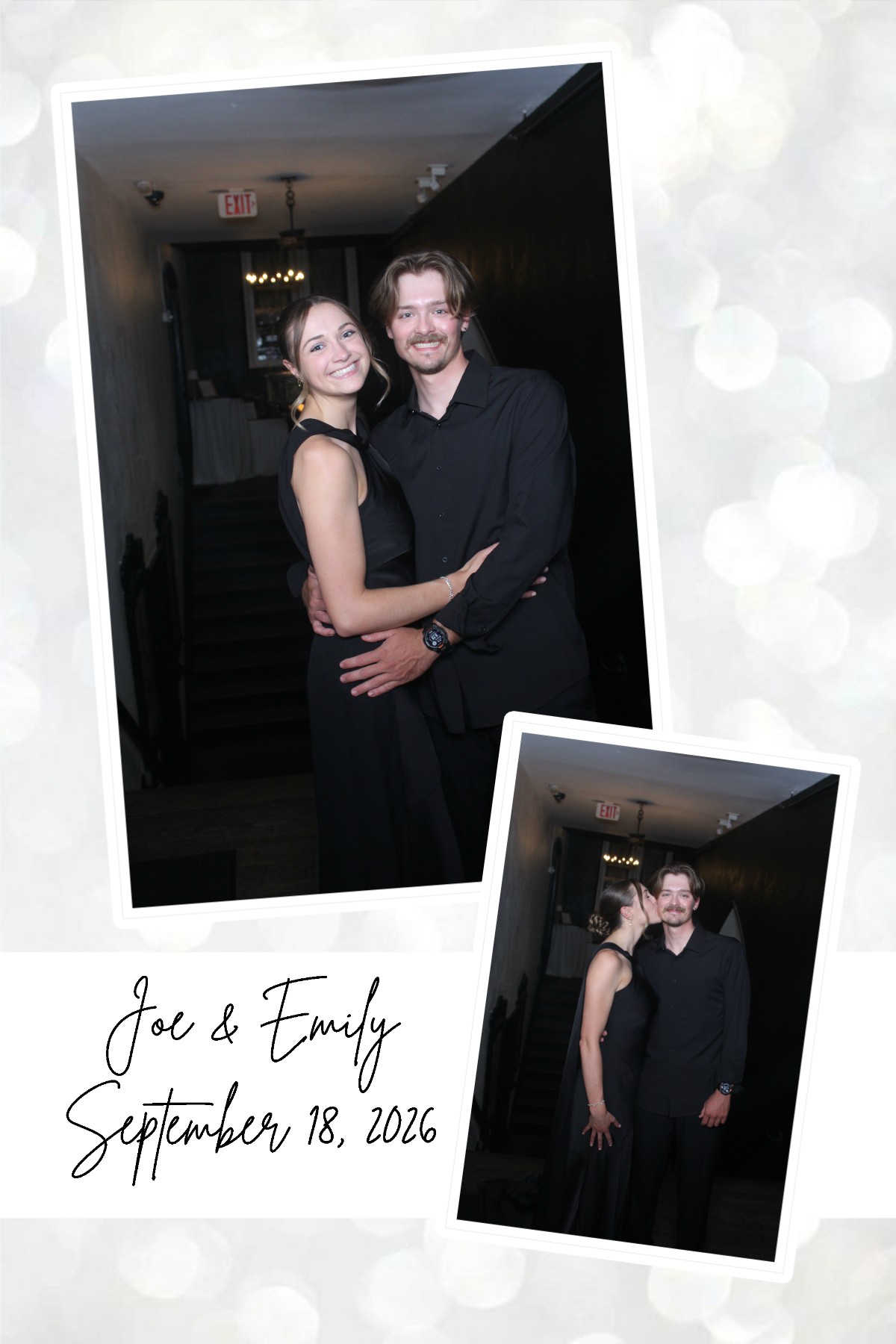 Joe & Emily | View more photos from the event at gallery.photoboothcincy.com/u/PhotoBoothCincy/Joe-Emily