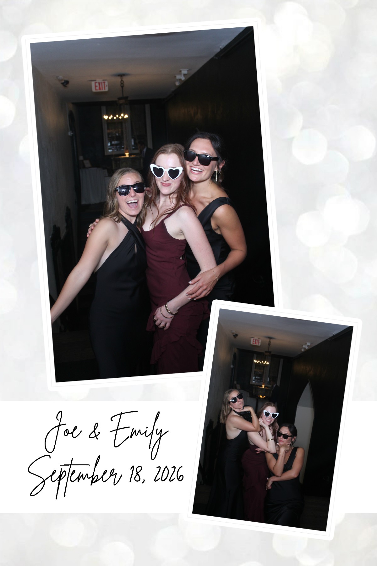 Joe & Emily | View more photos from the event at gallery.photoboothcincy.com/u/PhotoBoothCincy/Joe-Emily