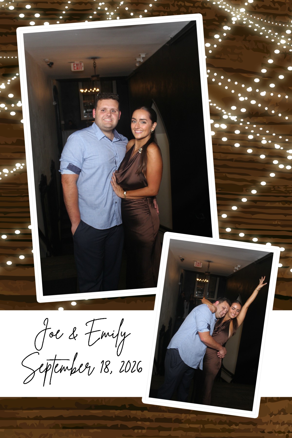 Joe & Emily | View more photos from the event at gallery.photoboothcincy.com/u/PhotoBoothCincy/Joe-Emily
