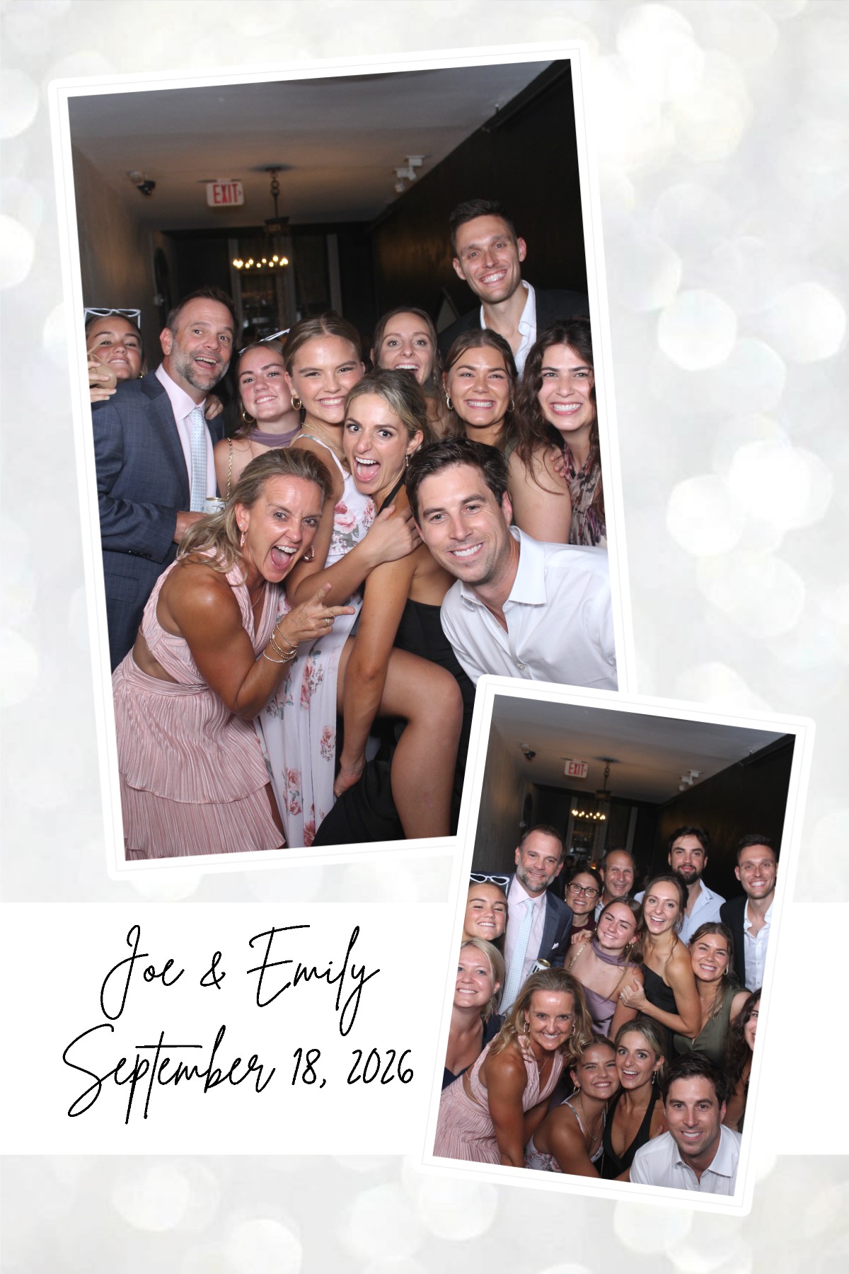 Joe & Emily | View more photos from the event at gallery.photoboothcincy.com/u/PhotoBoothCincy/Joe-Emily
